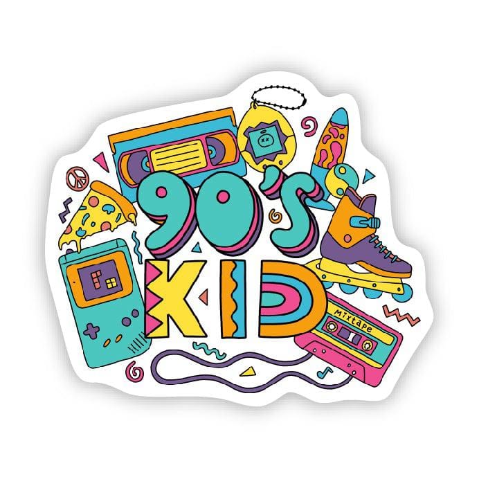 90s kid sticker、mySite、elrpsem3k