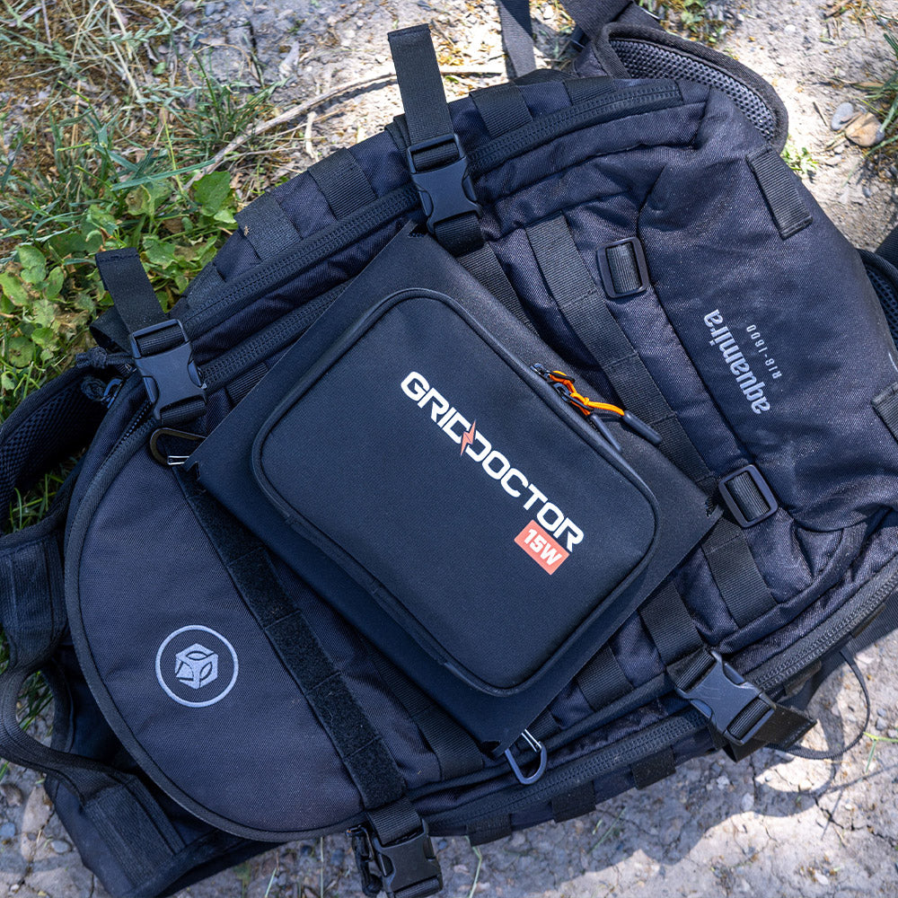 15W Solar Panel by Grid Doctor、mySite、solidvoid