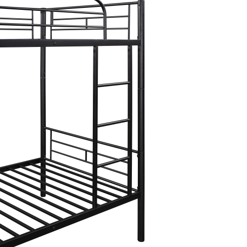 Twin Over Twin Metal Bunk Bed (Black) ( old sku: MF189201BAA )、、casual