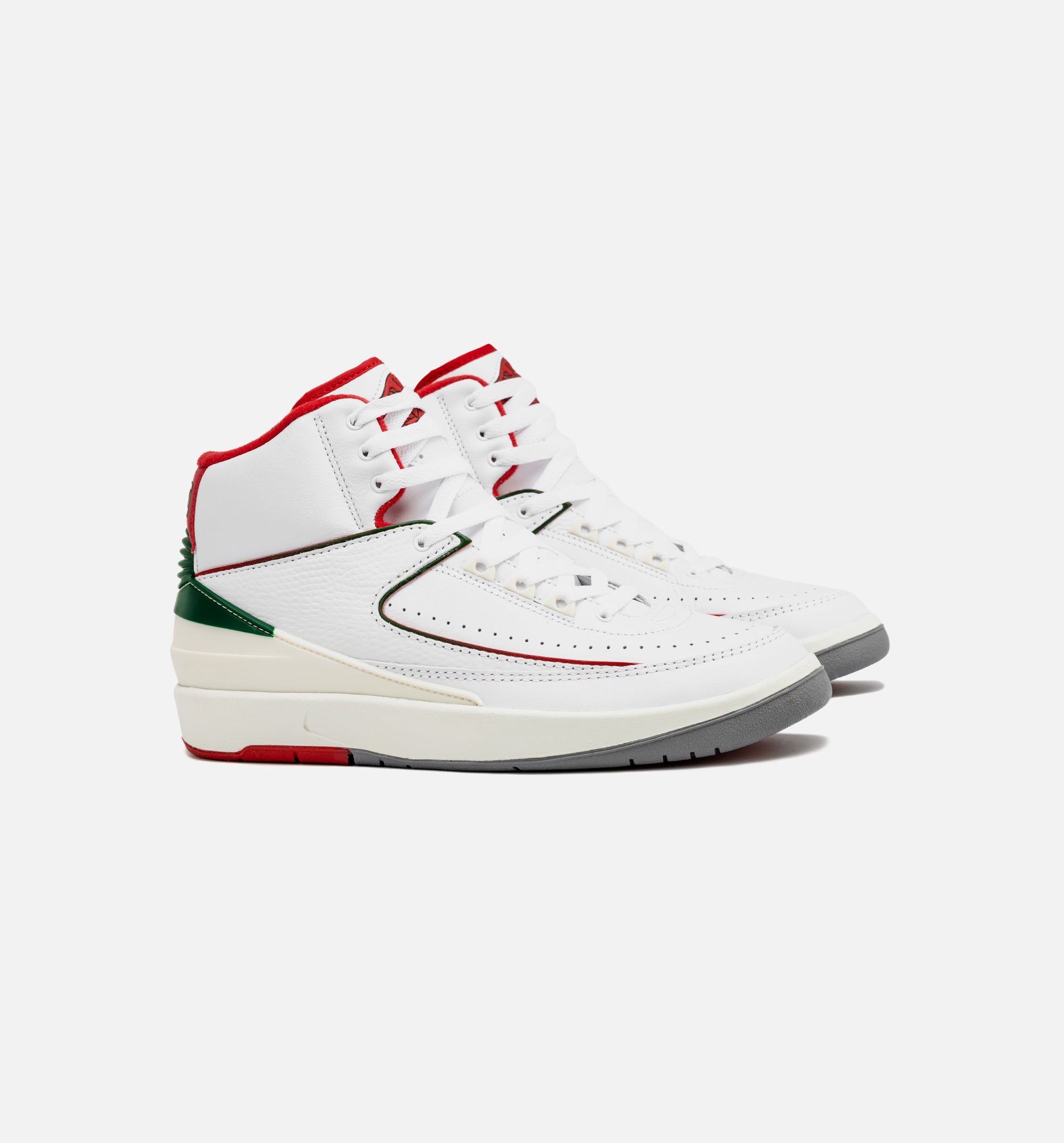 Air Jordan 2 Retro Italy Mens Lifestyle Shoe - White/Fire Red、mySite、dreamappss