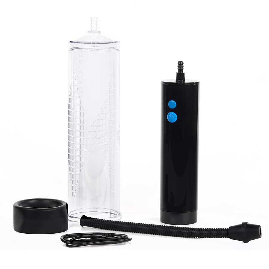 Electric Penis Pump & Comfort Controller for Men by Lynk Pleasure | Clear Cylinder、mySite、bottomscart