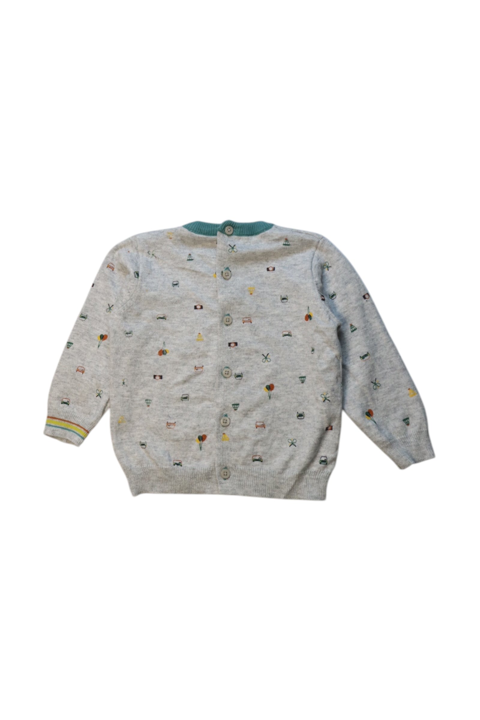 Catimini Patterned Crewneck Sweatshirt 6-12M、mySite、g9winljtr