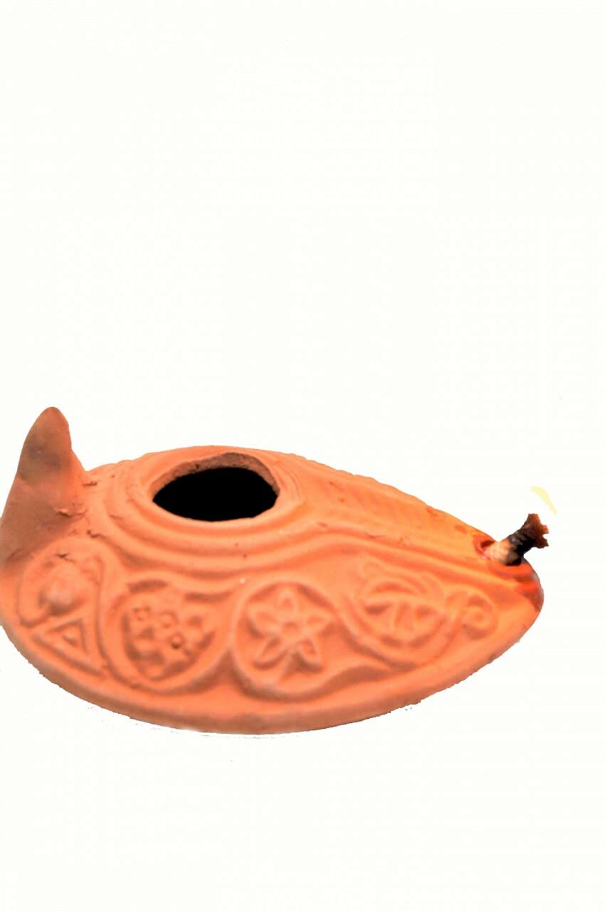 Biblical Replica HERODIAN OIL LAMP from Israel、mySite、topwebapps