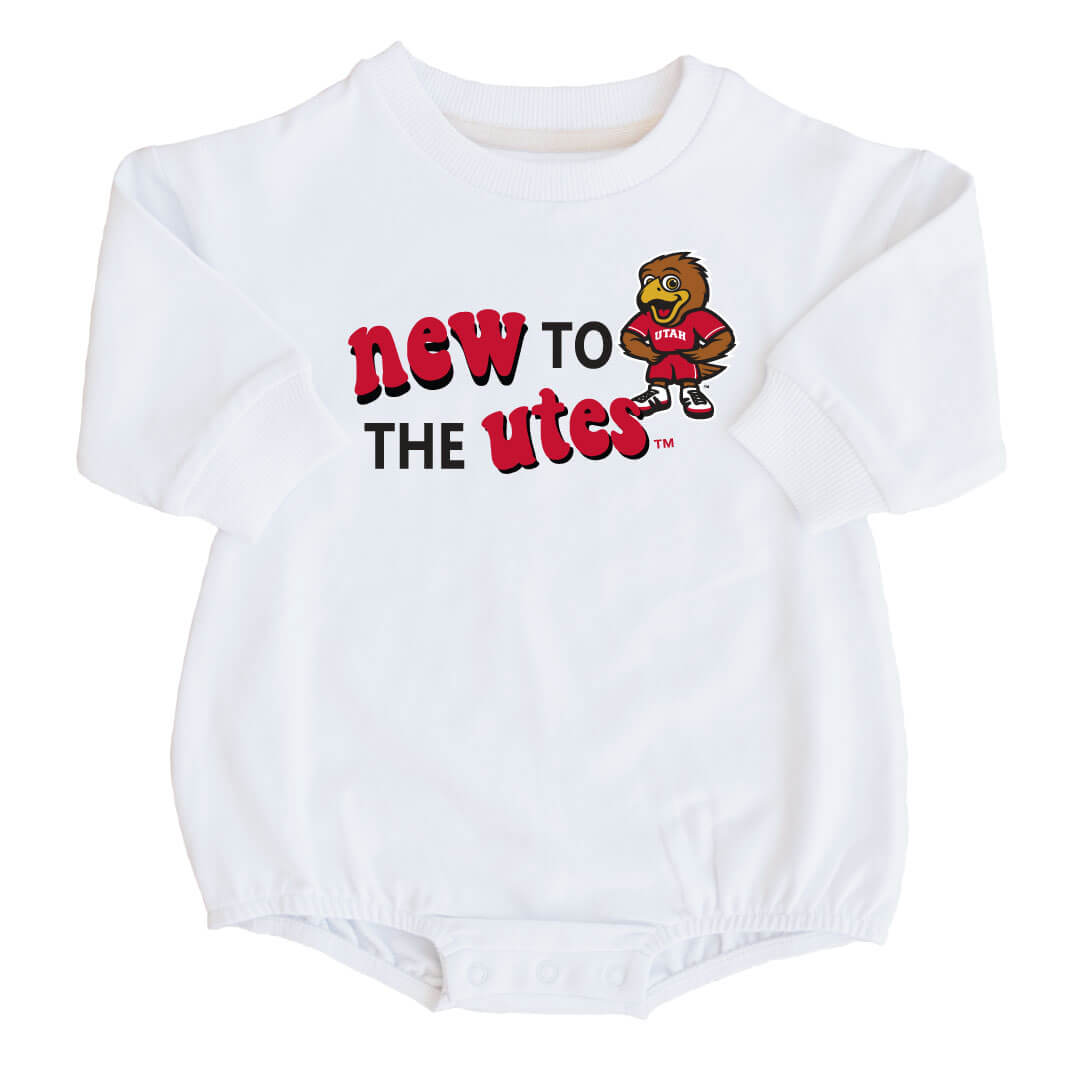  University of Utah | UU Graphic Sweatshirt Bubble Romper、mySite、layawaytickets