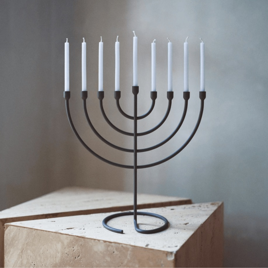 Trace Menorah by Via Maris - Noir、mySite、topwebapps