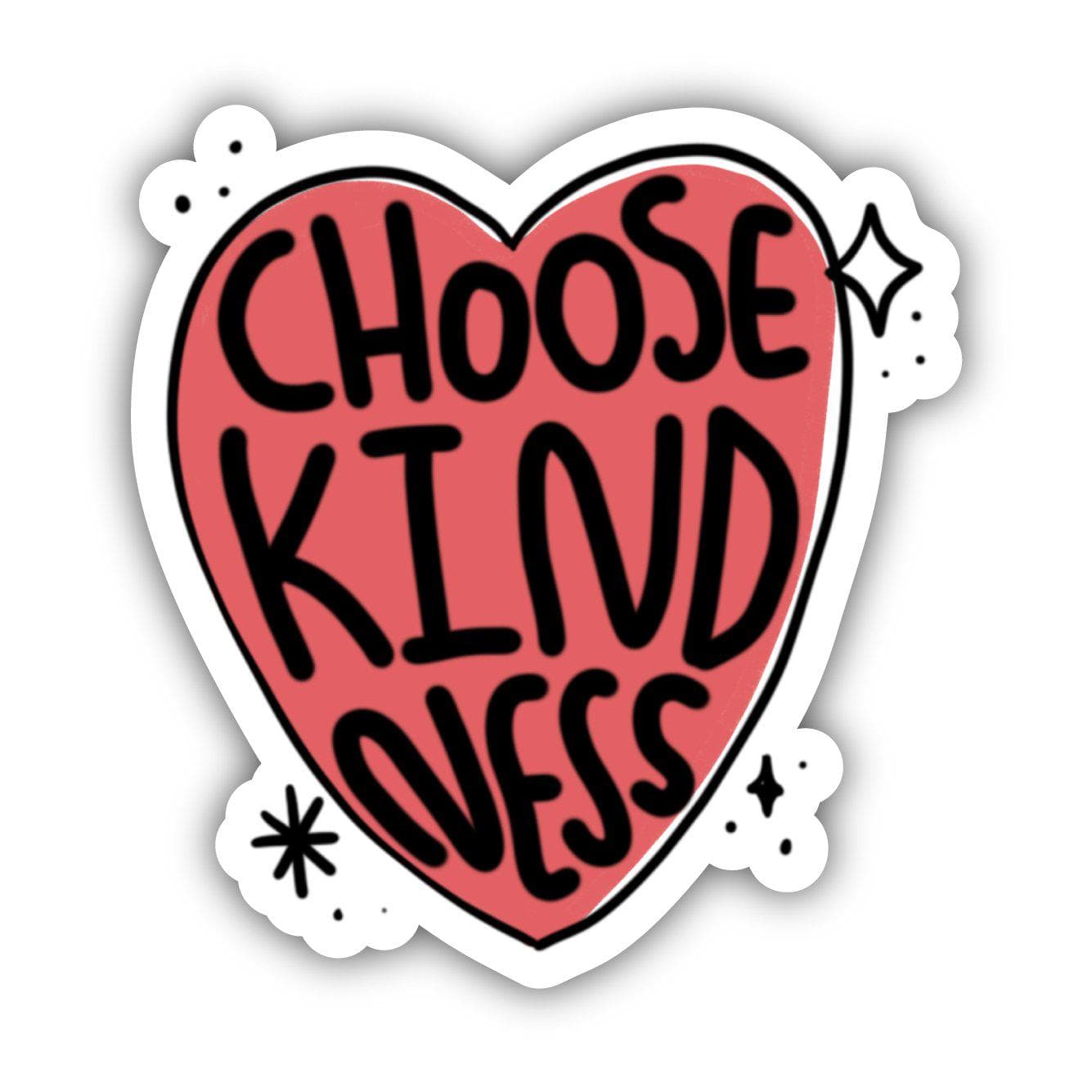  Choose Kindness Heart - Positivity Sticker、mySite、elrpsem3k