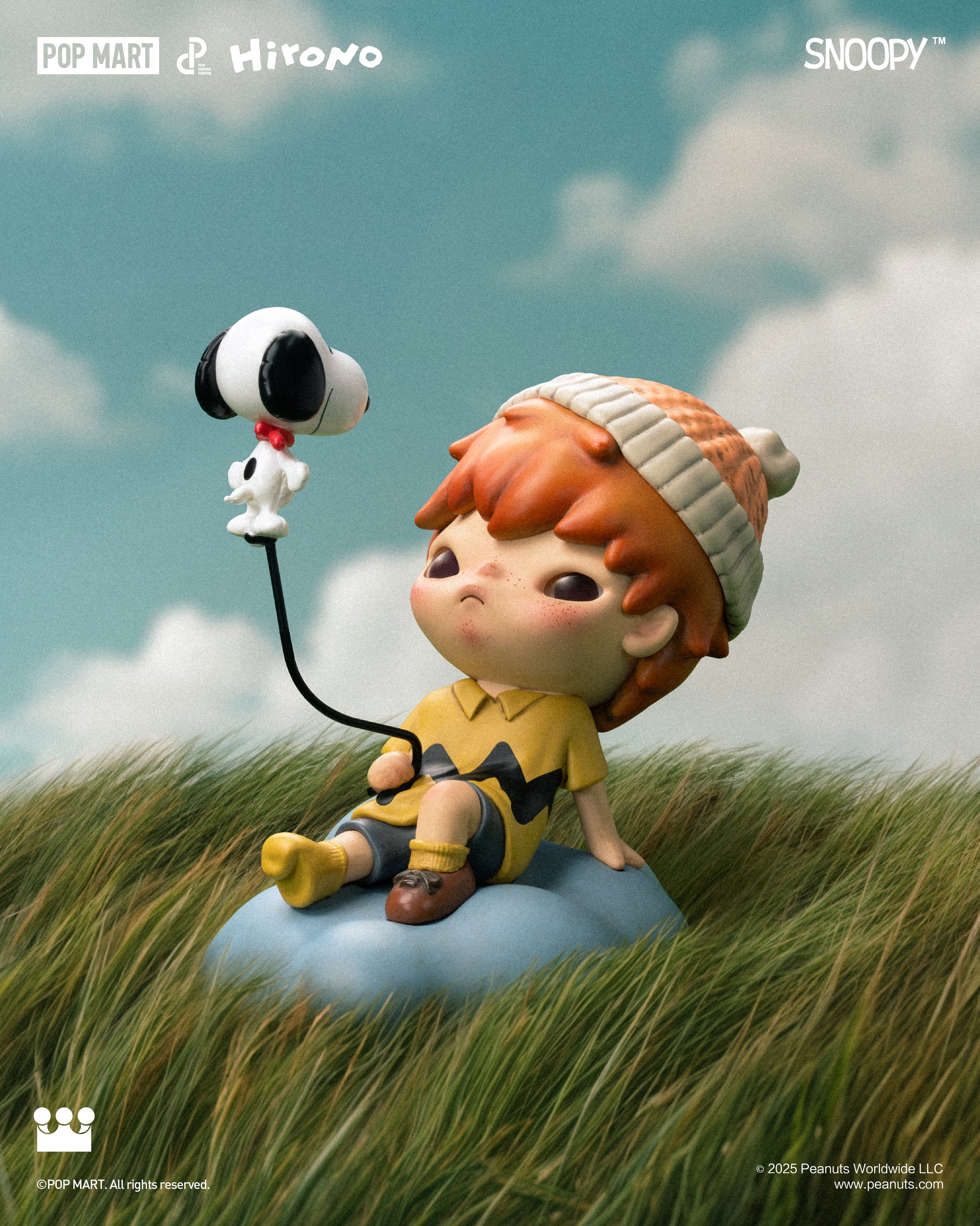  POP MART Hirono × Snoopy Figure、mySite、greenlandpopulation