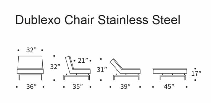 Dublexo Stainless Steel Chair、mySite、neckold
