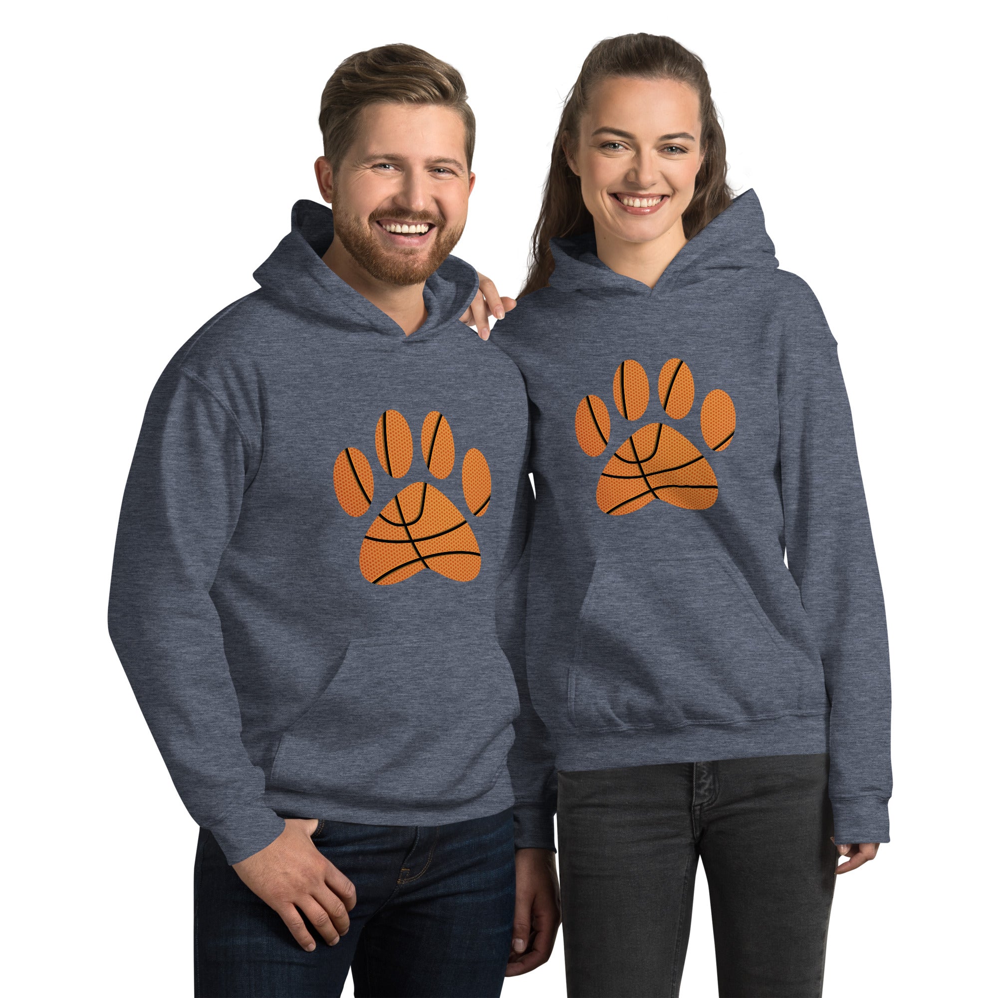 Basketball Paw Print Hoodie、mySite、camillekostekn