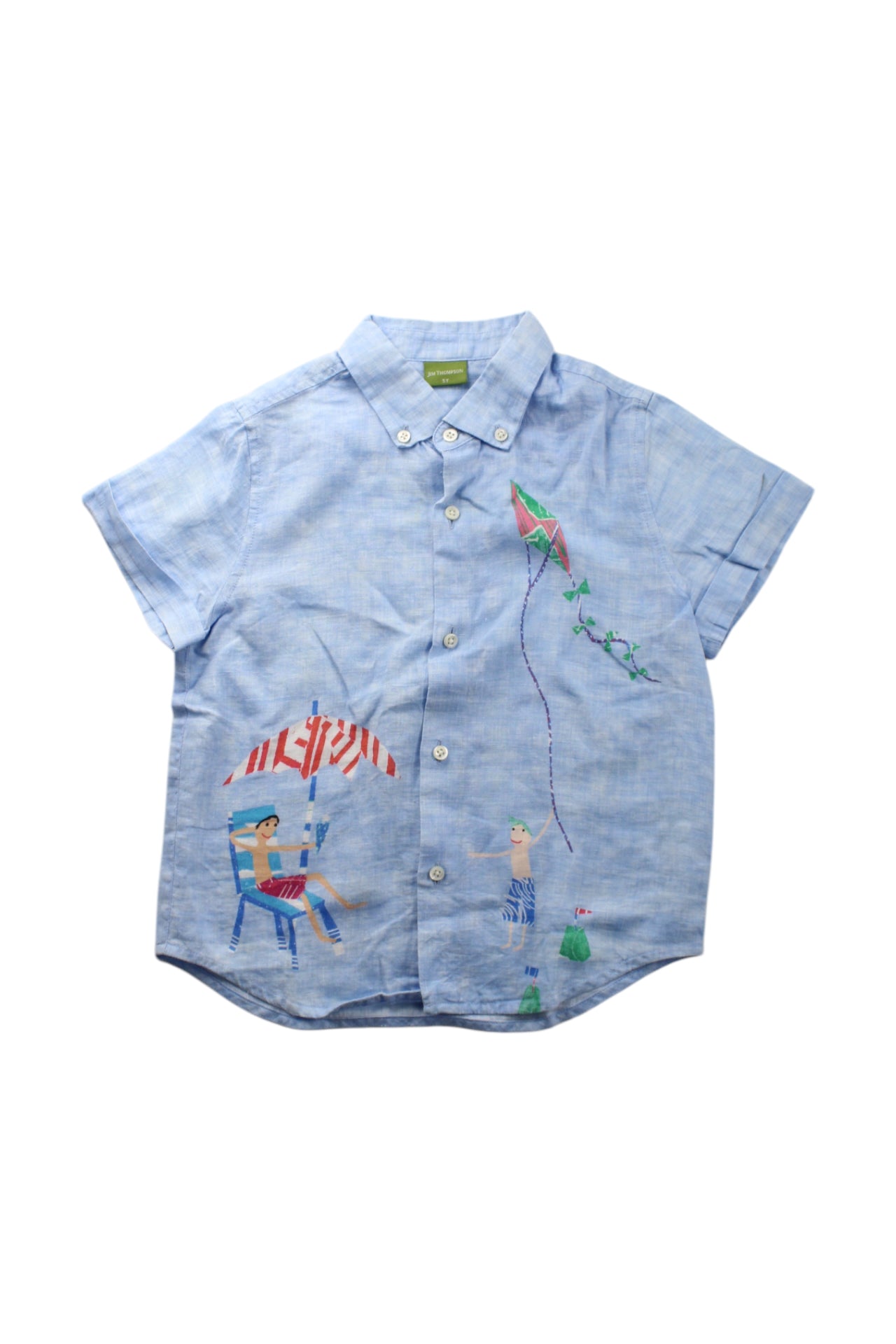 Jim Thompson Kite Embroidered Shirt - 5T、mySite、g9winljtr
