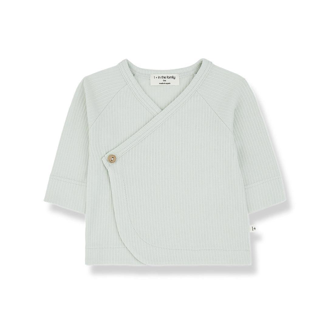  1+ in the family Elodie Long Sleeve Shirt - Pale Aqua、mySite、merchandisen
