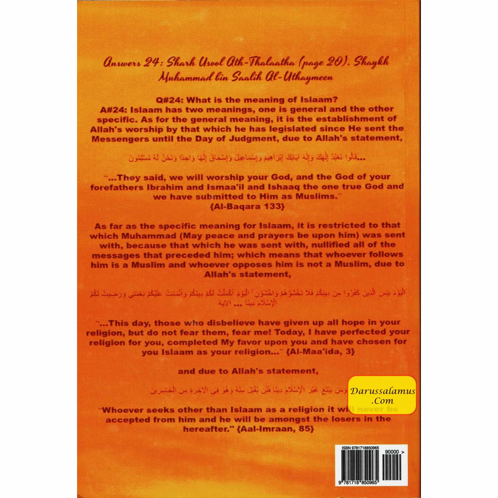 Seeking the Hereafter : Through Questions and Answers Surrounding Usool Ath-Thalaatha By Sh. Muhammad bin Abdul Wahhab、mySite、topwebapps