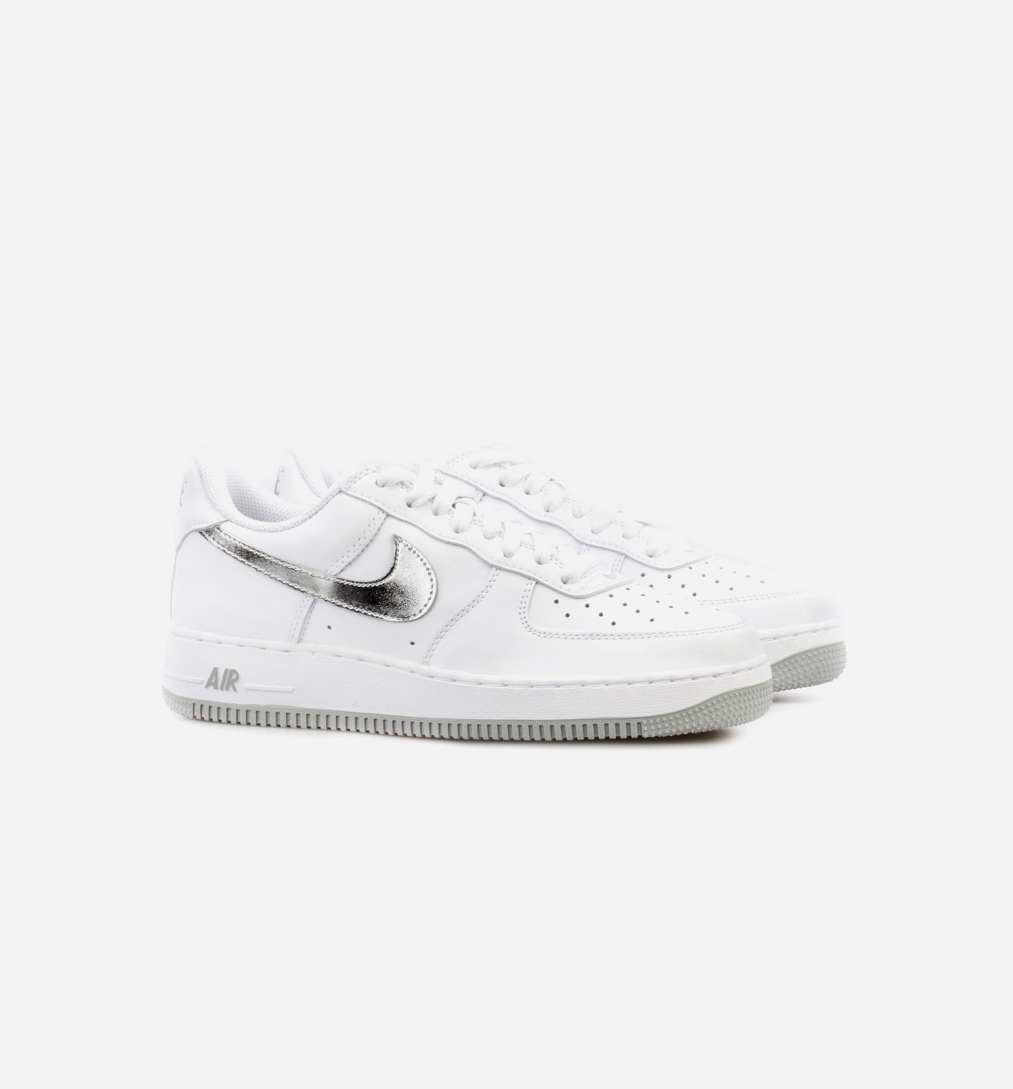 Air Force 1 Low Silver Swoosh Mens Lifestyle Shoe - White、mySite、dreamappss