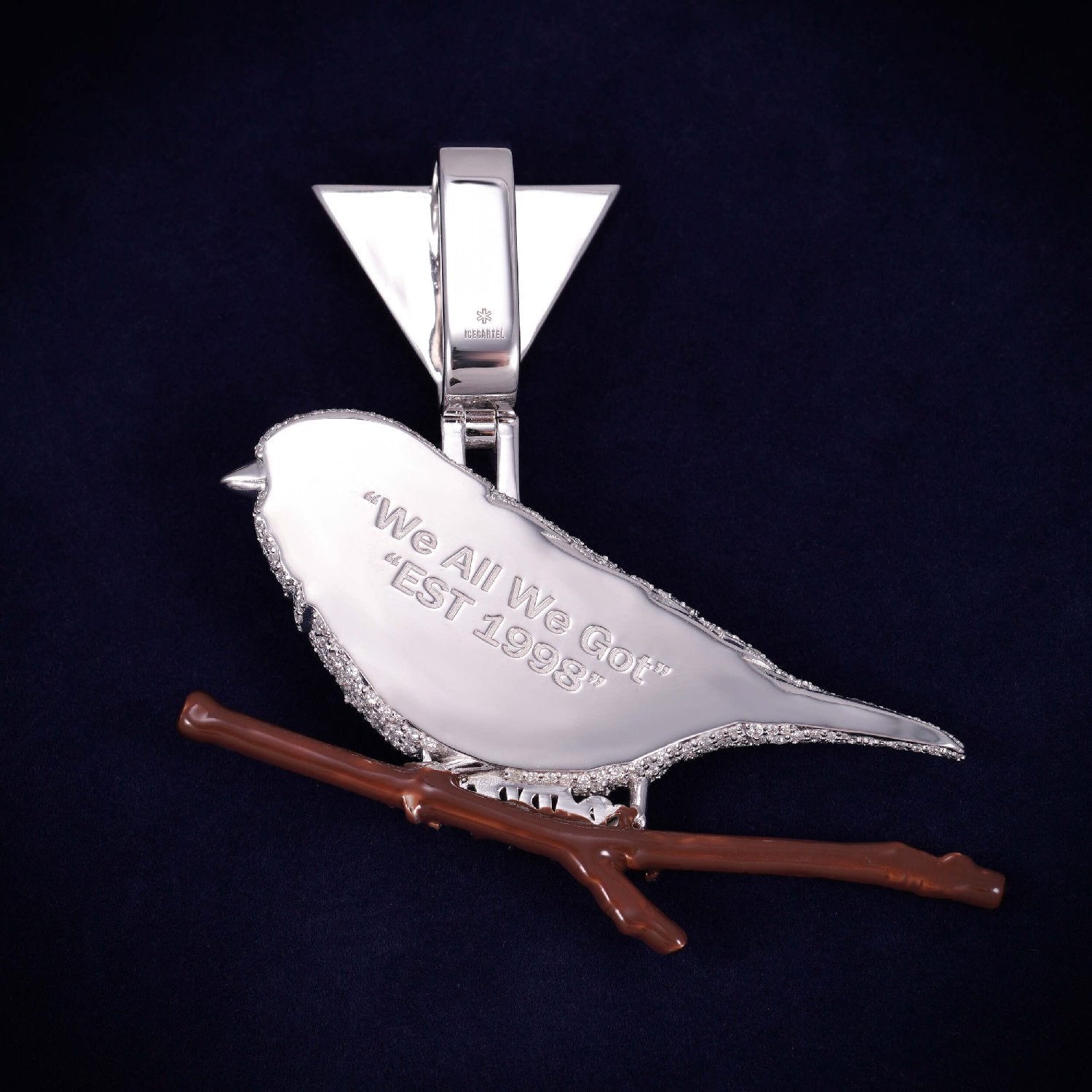 SPARROW Custom Moissanite Pendant 14K Gold、mySite、hinf8tx79