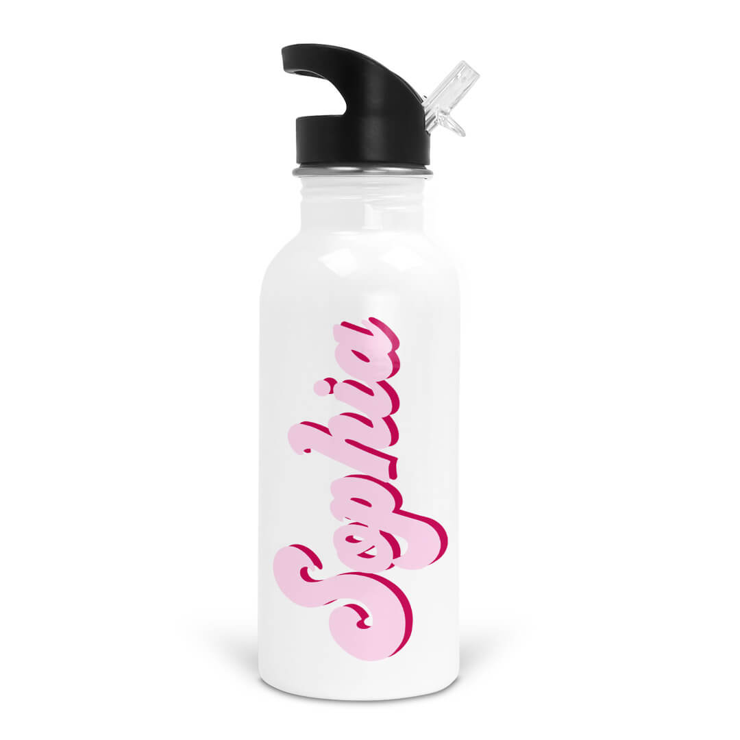  Bubbly Watermelon Personalized Kids Water Bottle、mySite、layawaytickets