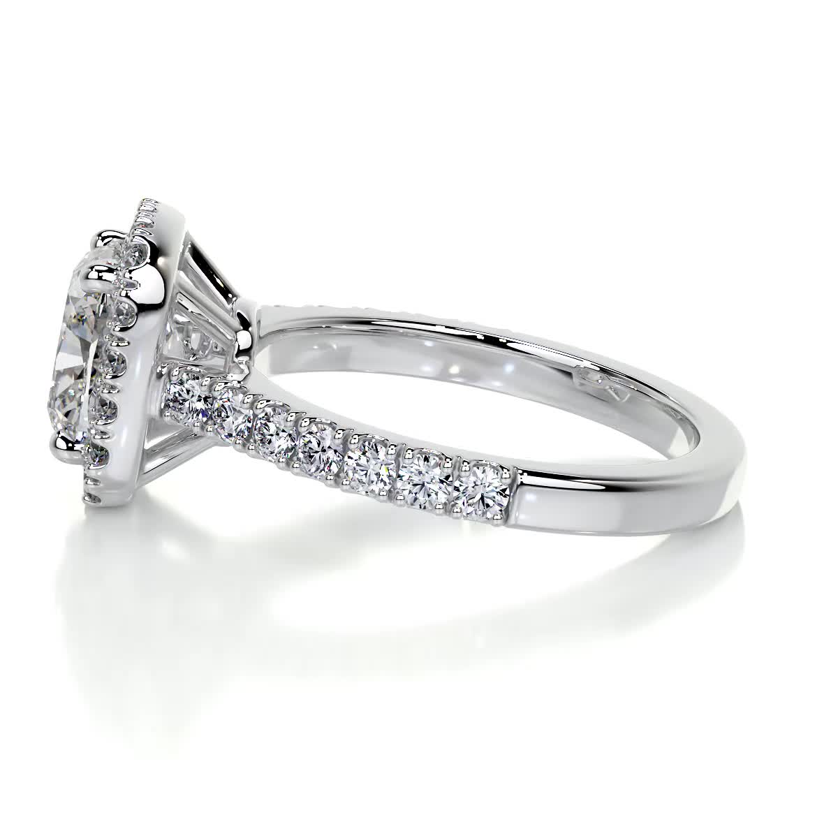 Celeste Lab Grown Diamond Ring -14K White Gold、mySite、hinf8tx79