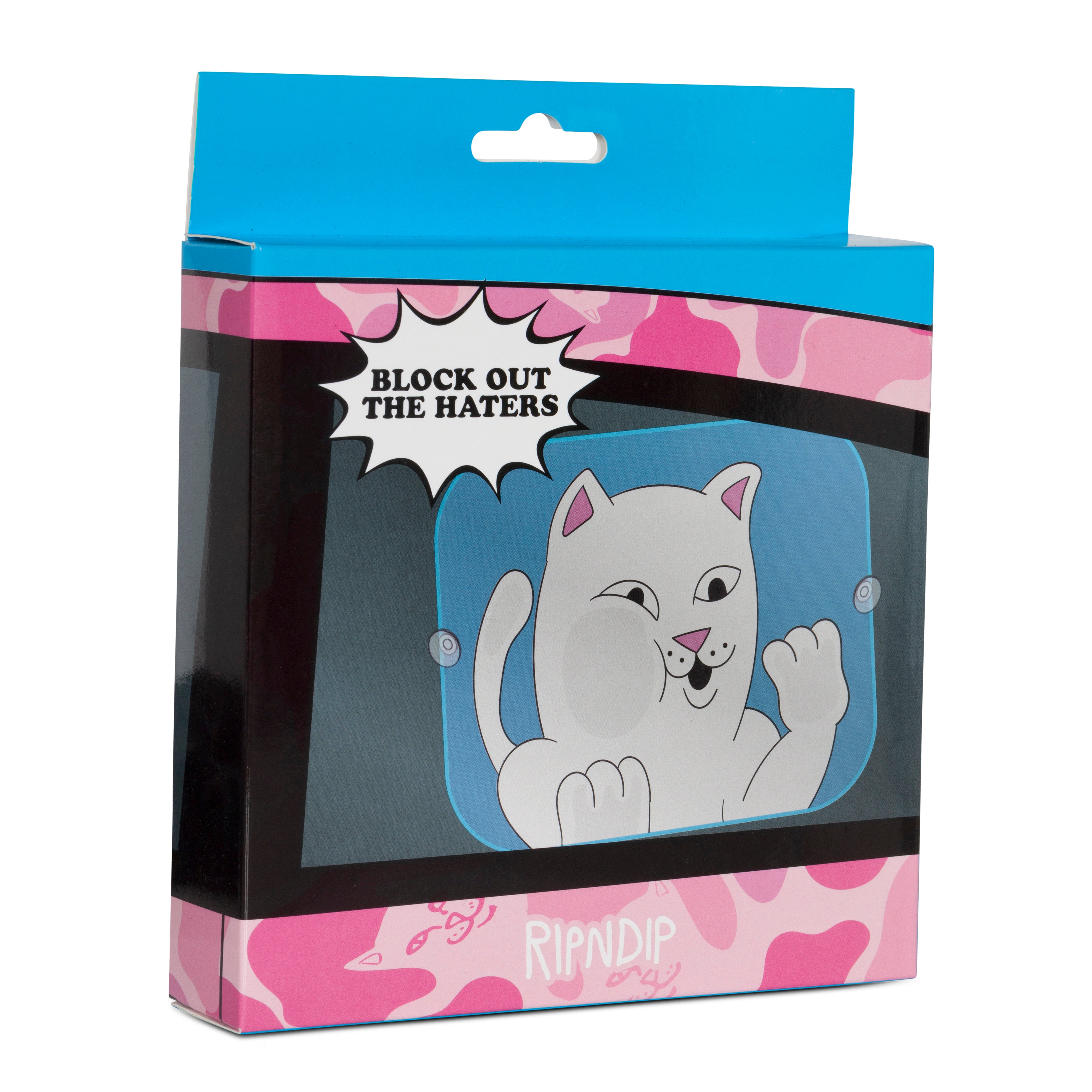  Squished Nerm Car Side Window Shade (Blue)、mySite、merchandisen