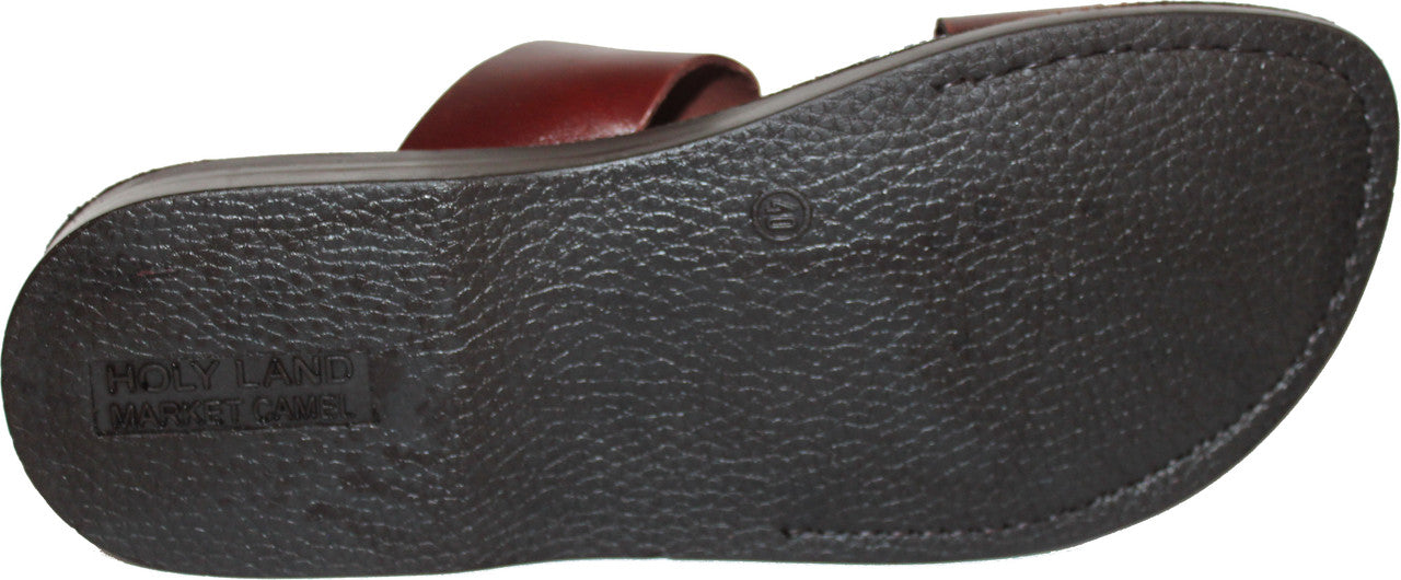 Holy Land Market Men/Women Biblical Jesus Leather Sandals/Slides From Jerusalem (Andrew Style II)、mySite、topwebapps