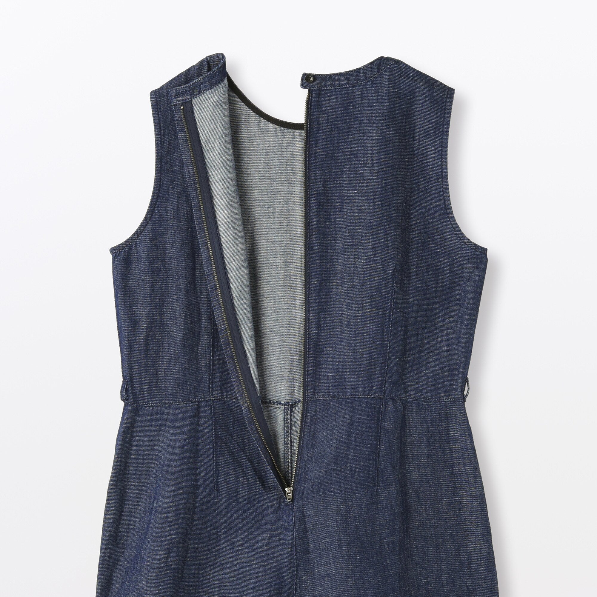  Women's Hemp Blend Denim Jumpsuit、mySite、sugarbowlscore