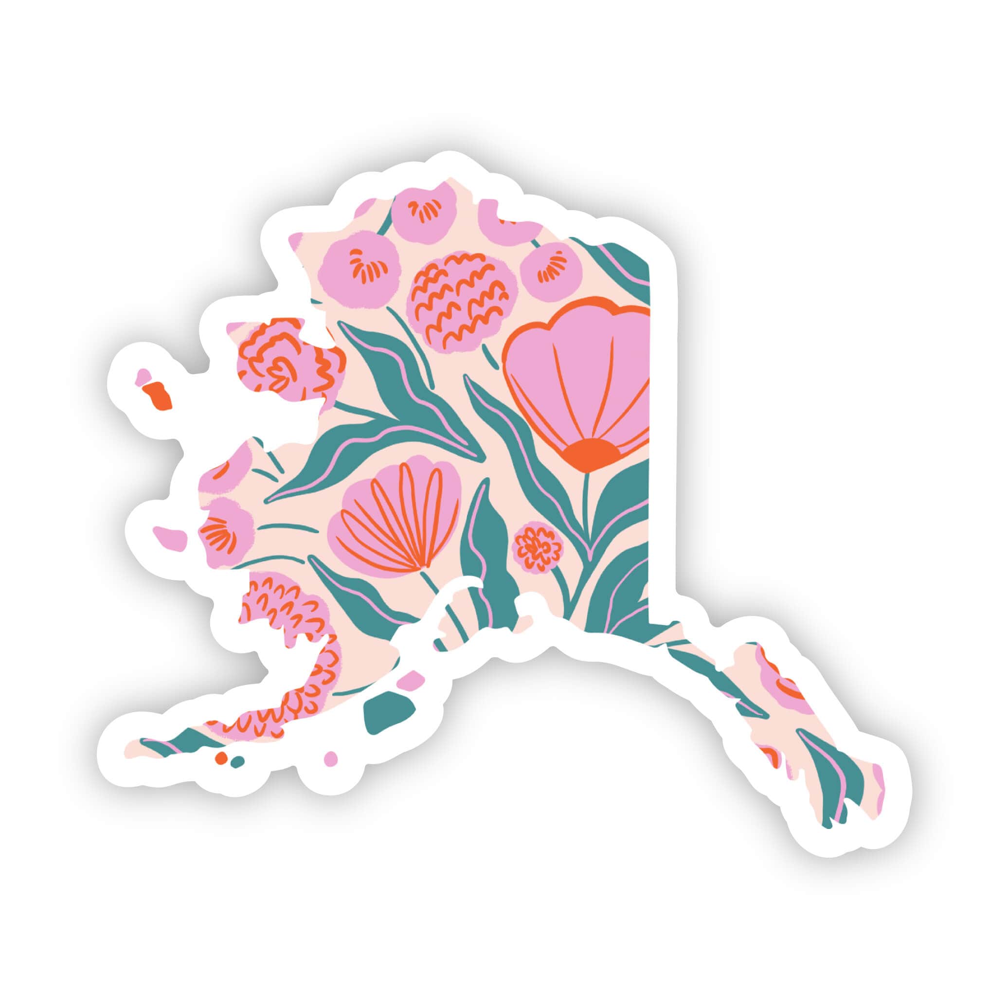  Alaska Sticker - Elegant Floral、mySite、elrpsem3k