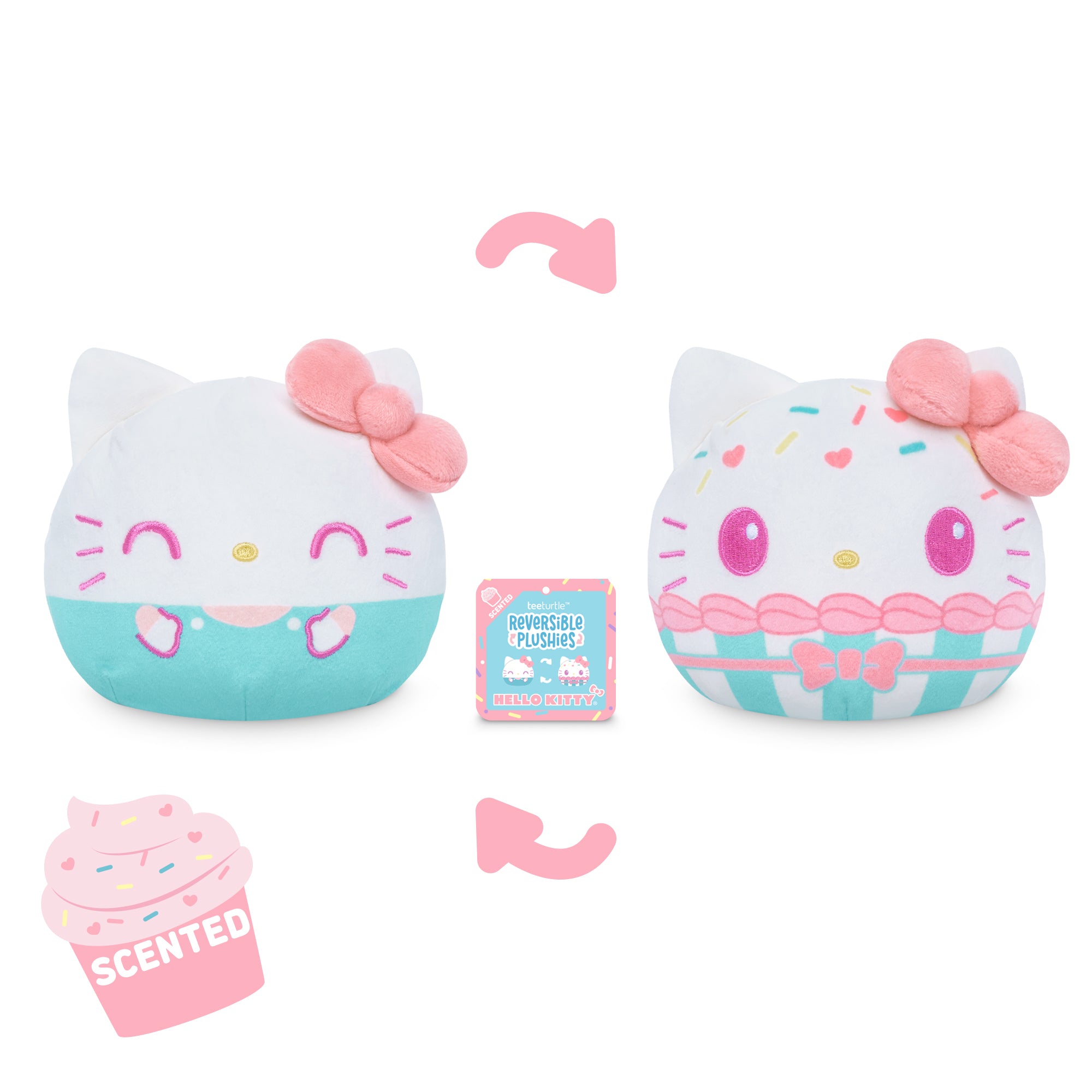 Hello Kitty Cupcake 4 Cupcake-Scented Reversible Plushie、mySite、lovesweatpilates