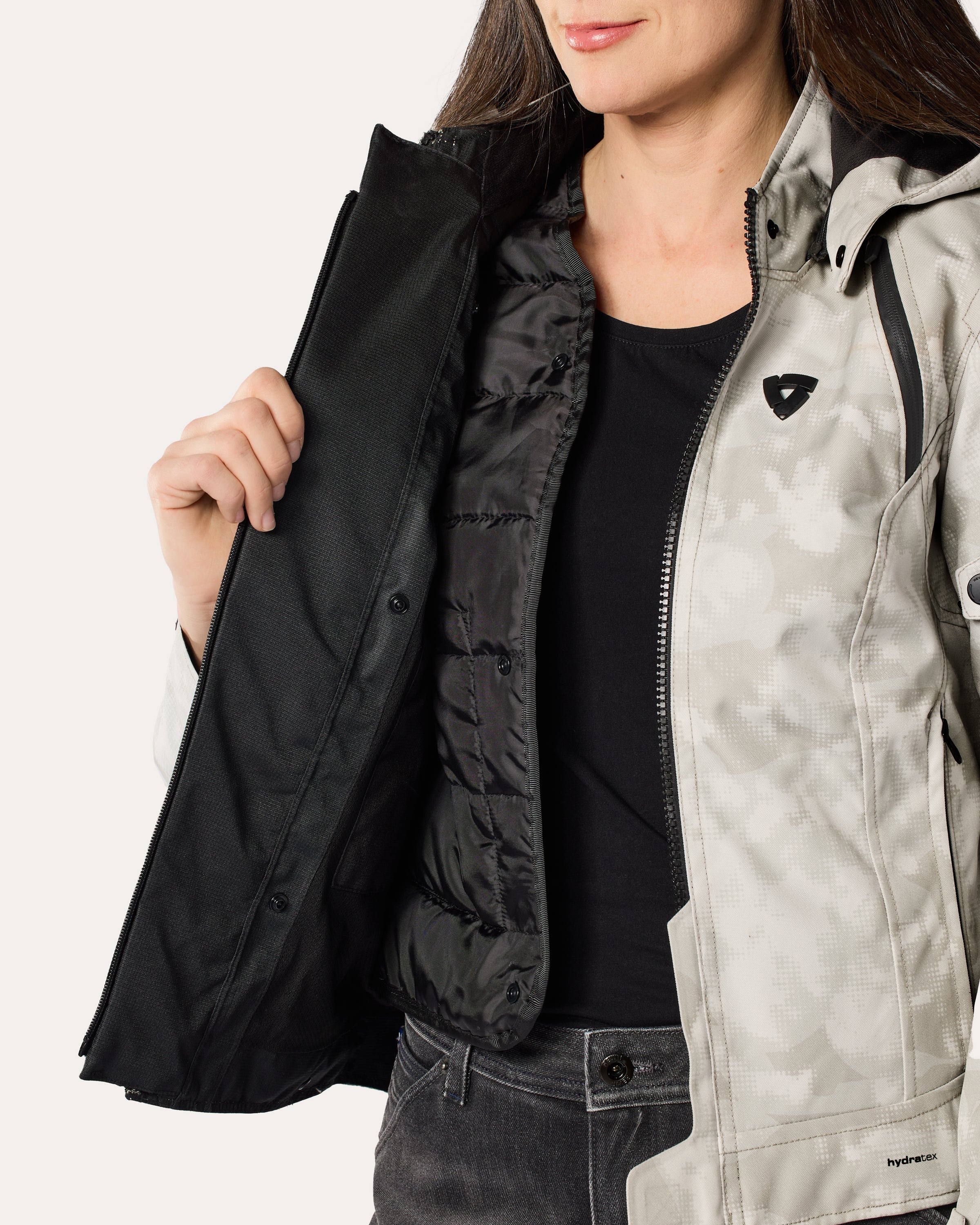 Jacket Flare 3 H2O Ladies | Camo Dark Grey、mySite、dreamappss