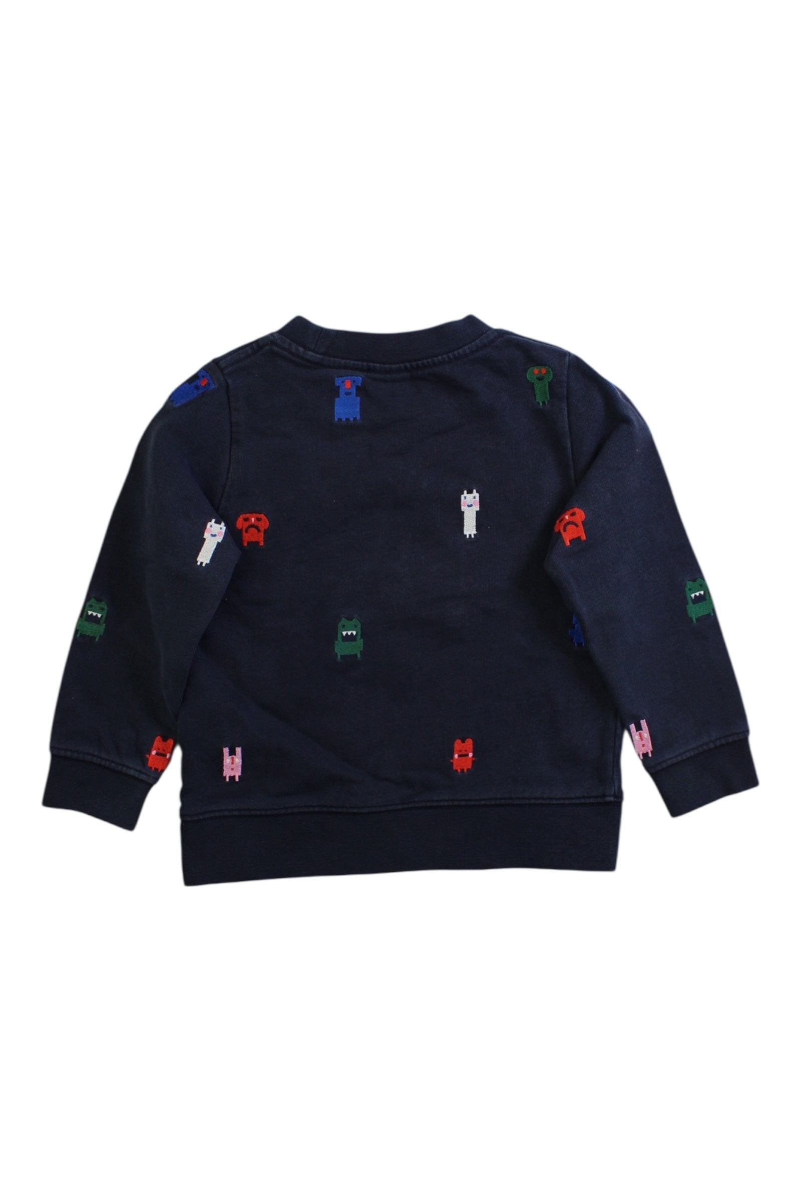 Arket Embroidered Crewneck Sweatshirt 12-24M、mySite、g9winljtr