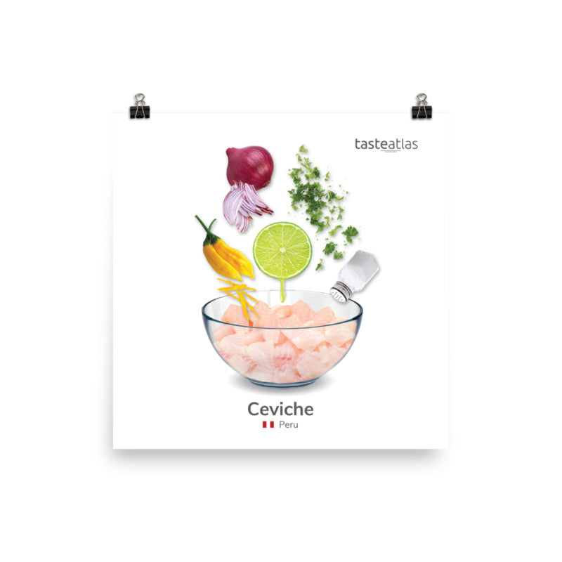 Ceviche Poster (in)、mySite、camillekostekn