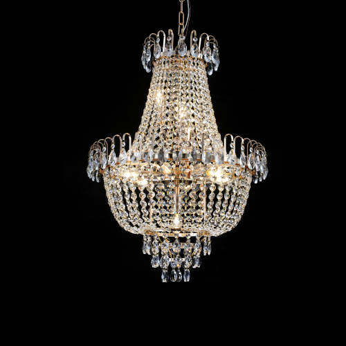(Same as W1340P143189)Gold Crystal Chandeliers,Large Contemporary Luxury Ceiling Lighting for Living Room Dining Room Bedroom Hallway (Without Bulb)、、eastwooduniform