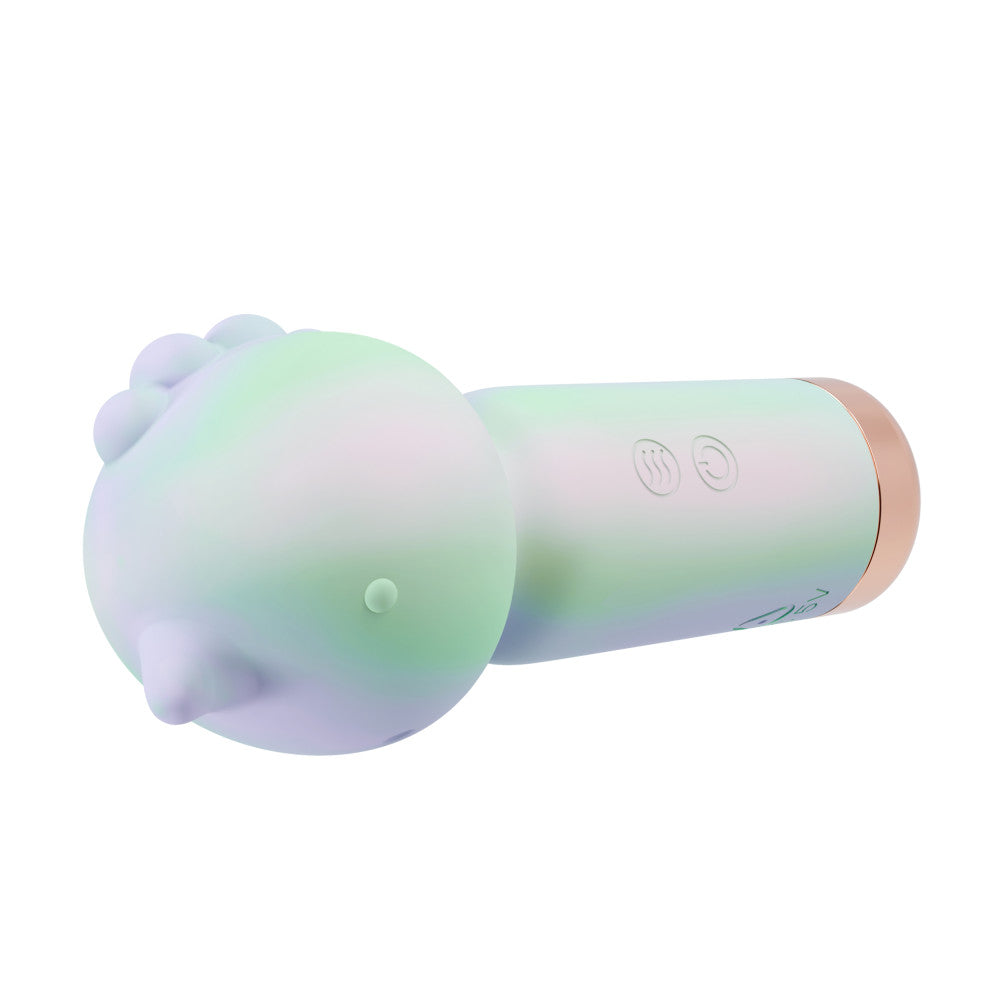 Play With Me | Unicorn Dreams Handheld Silicone Clitoral Vibrator With Sensual Pleasure Nubs - USB Rechargeable - In Blue、mySite、bottomscart