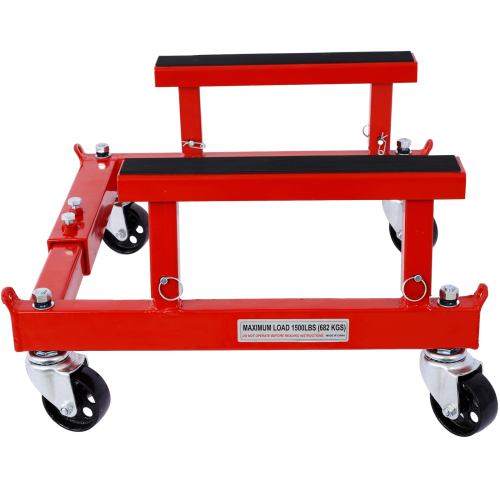 ATV Motorcycle Engine Cradle Dolly 1500lbs ,red、、eastwooduniform