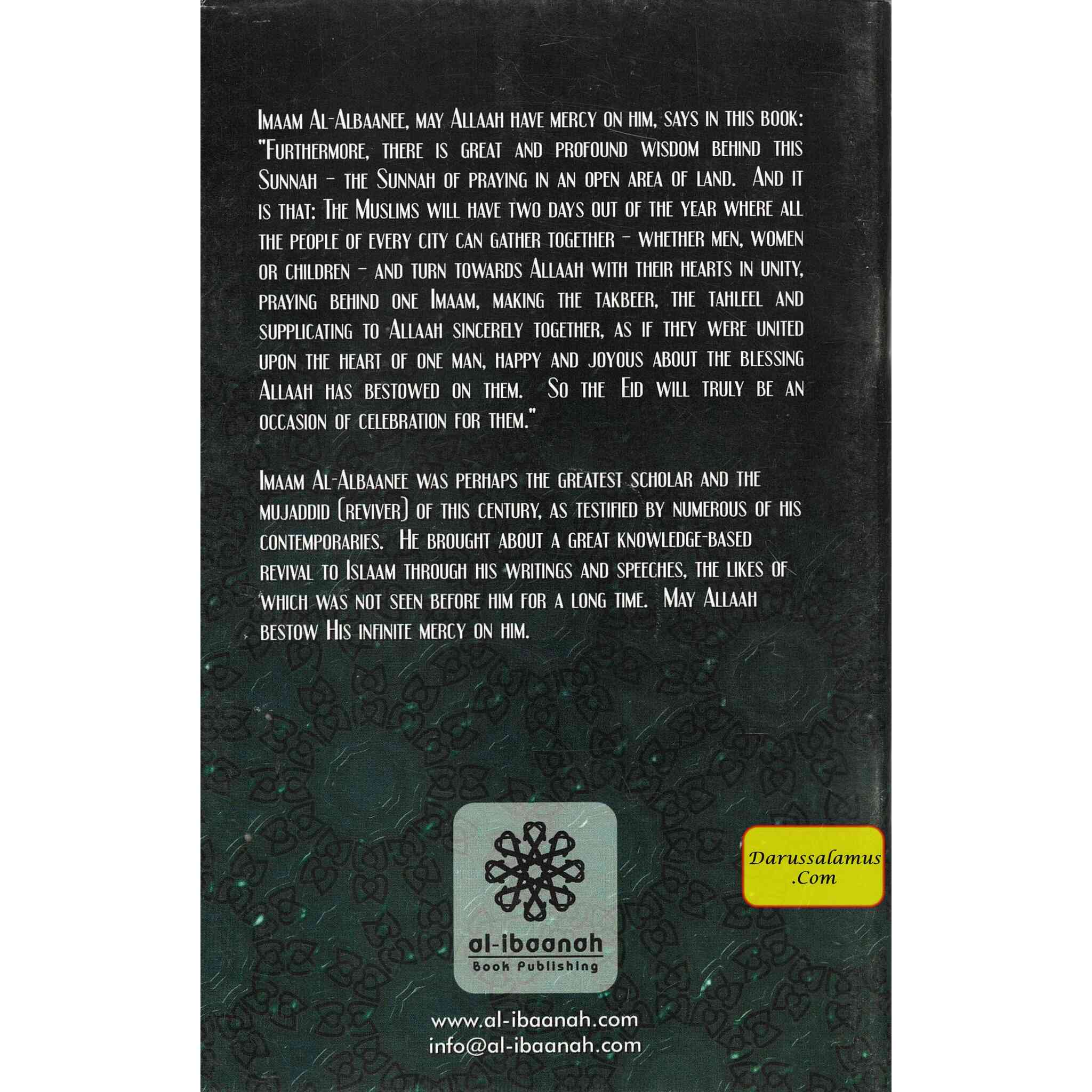 Praying Eid in the Musallaa is the Sunnah By Imaam Naasir ud-Deen al-Albaanee、mySite、topwebapps