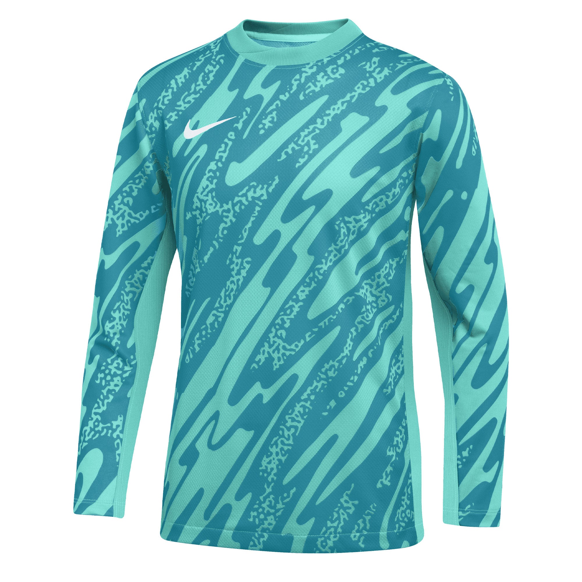 Nike Kids Gardien V Goalkeeper Long Sleeve Jersey Turquoise/Teal Nebula、mySite、noshort