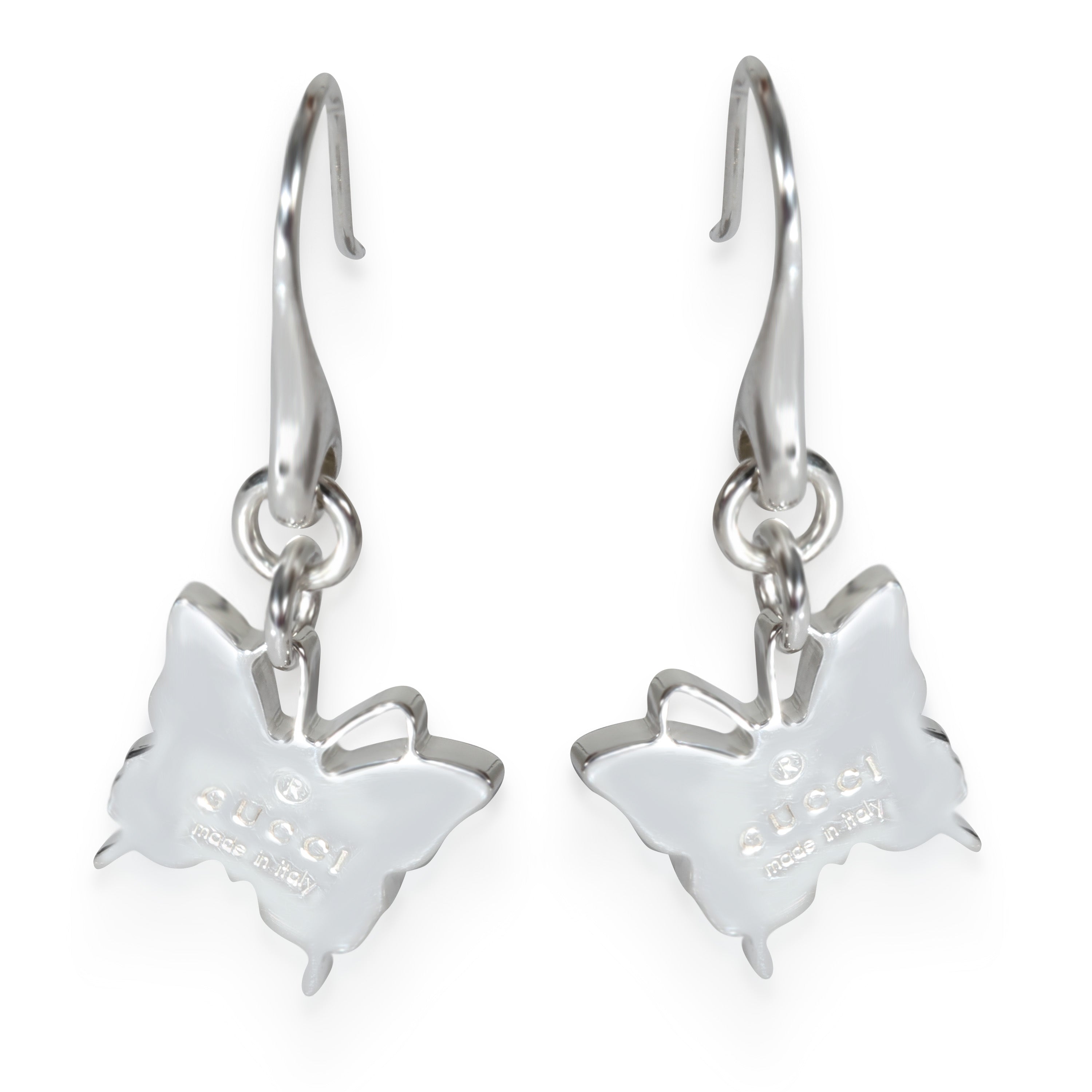 Sterling Silver Trademark Butterfly Earrings、mySite、garagedoors4me