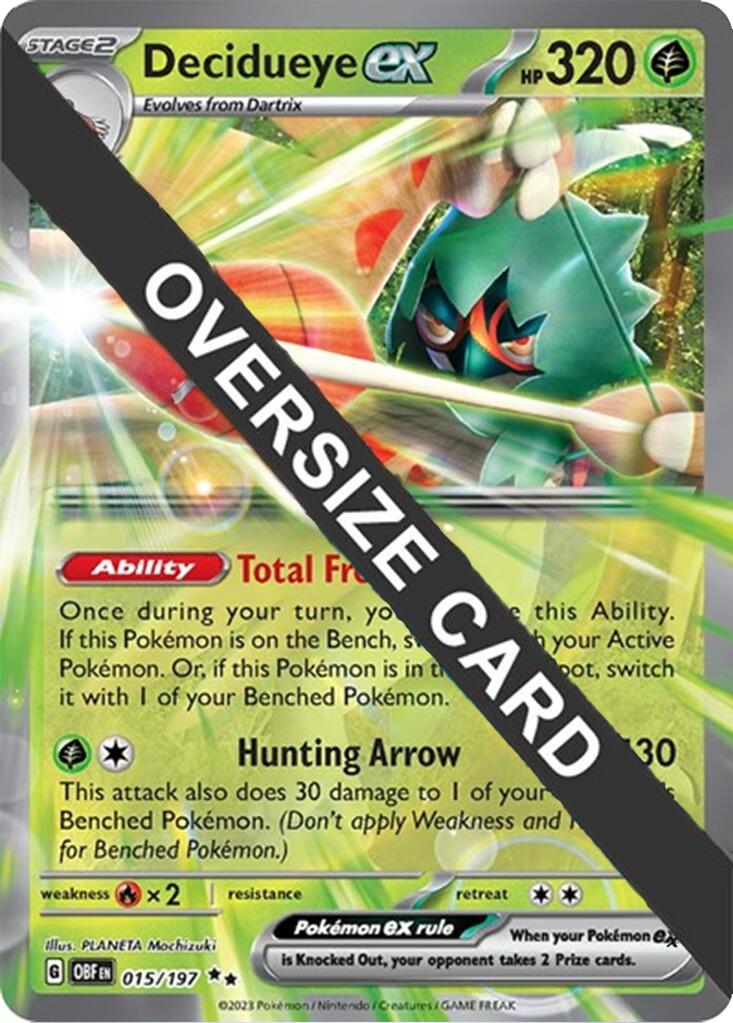 Decidueye ex (015/197) (Jumbo Card) Miscellaneous Cards、mySite、waistdrama