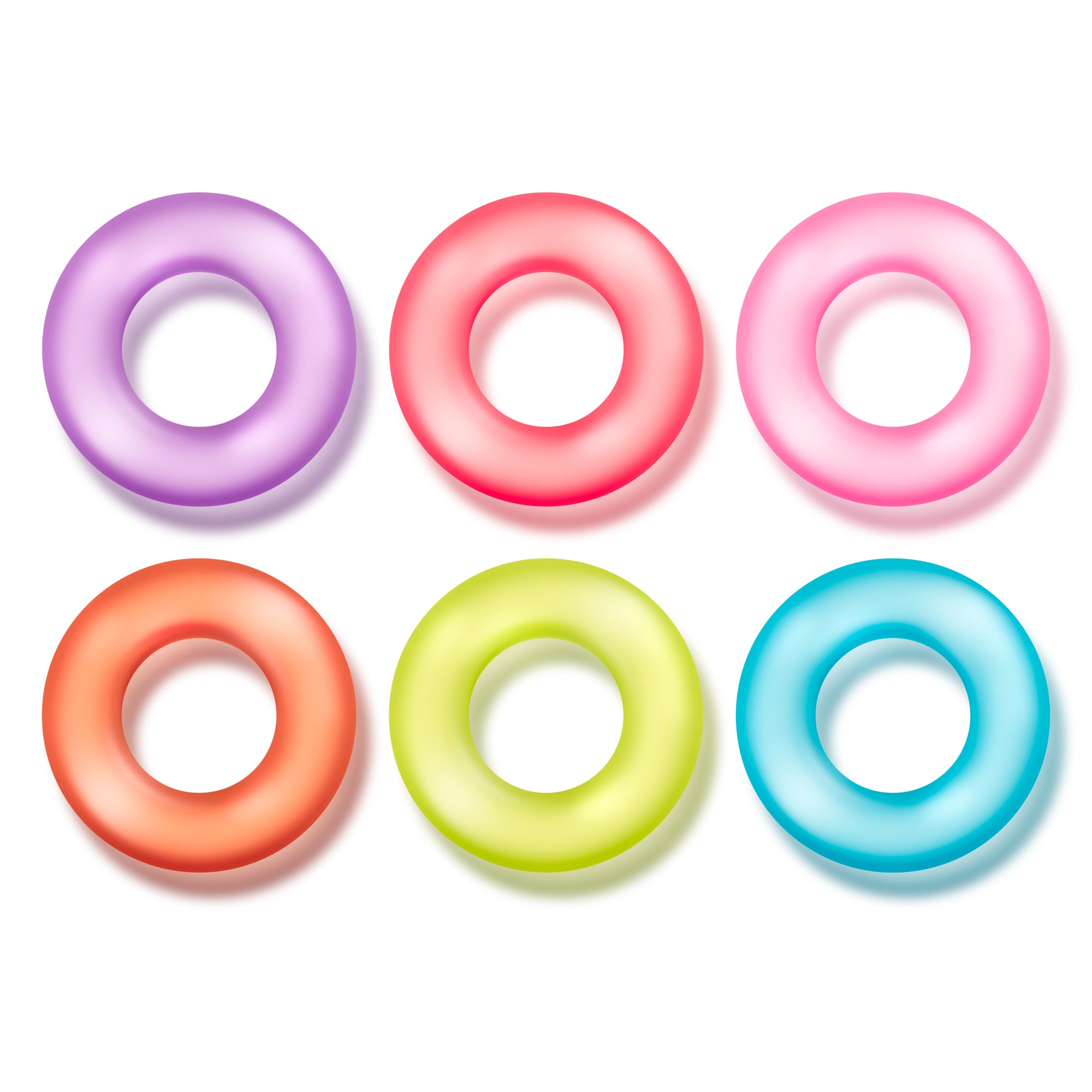 Play With Me By Blush® | King of the Ring: Assorted Penis Rings (6-Pack)、mySite、bottomscart