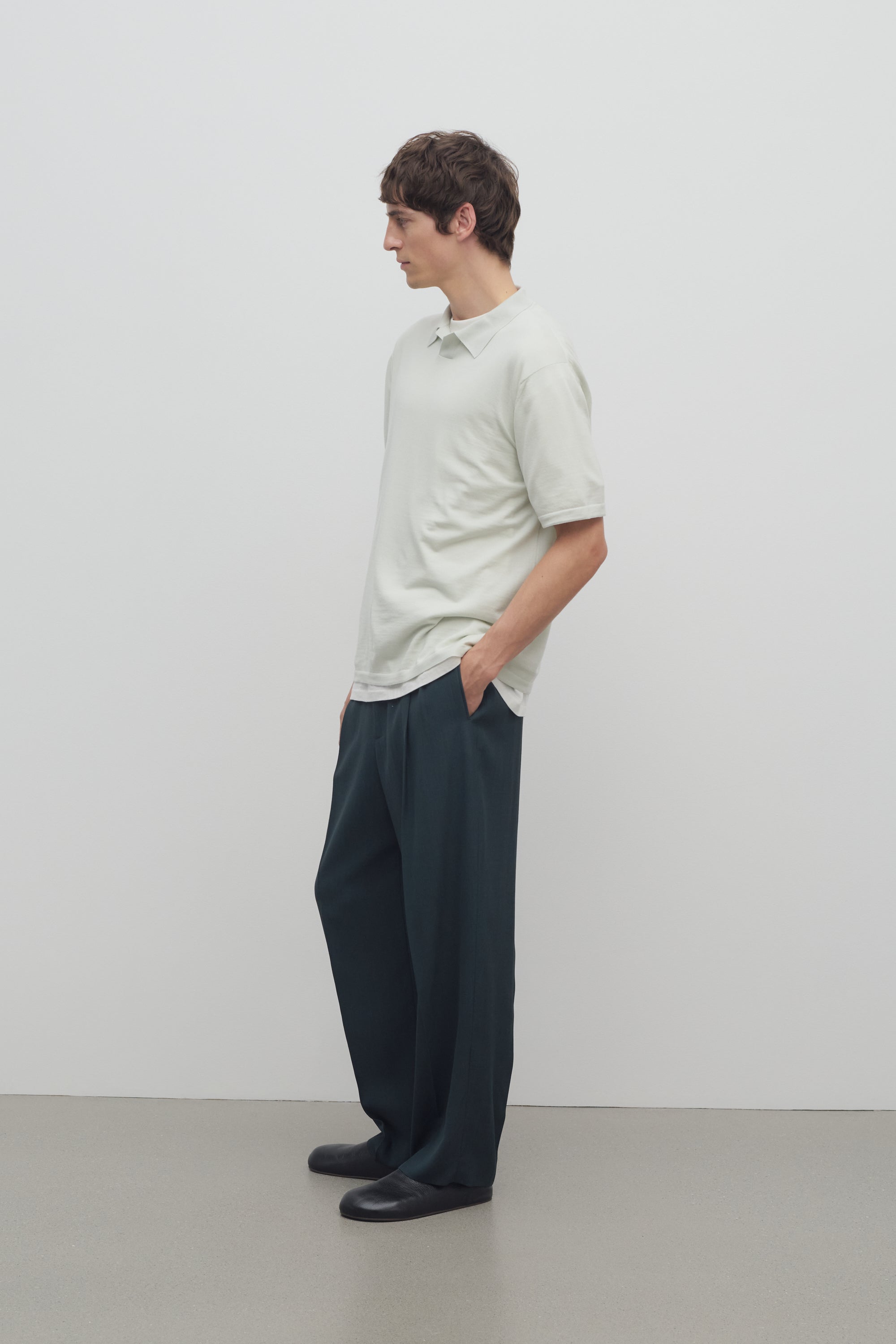 Silas Pant in Virgin Wool、mySite、aoinhome