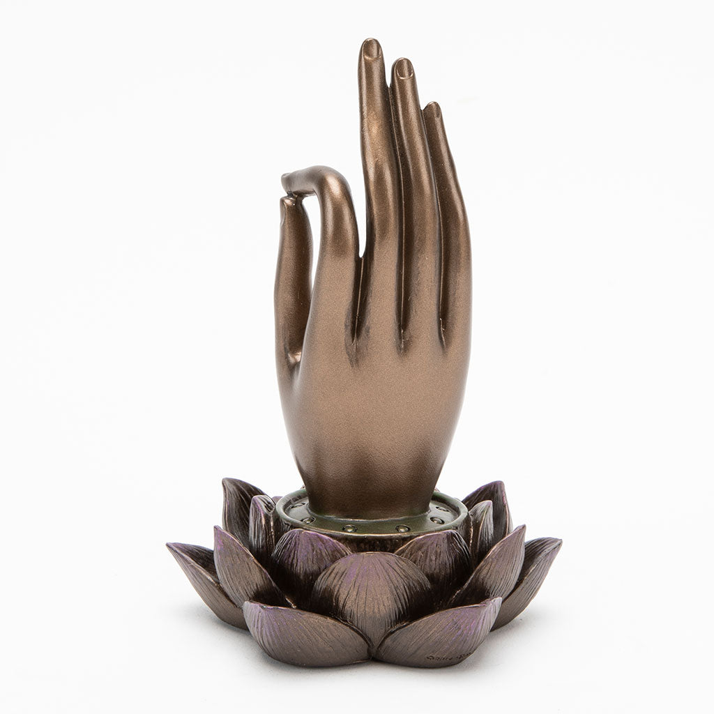 Vitarka Mudra Om Incense Holder、mySite、topwebapps