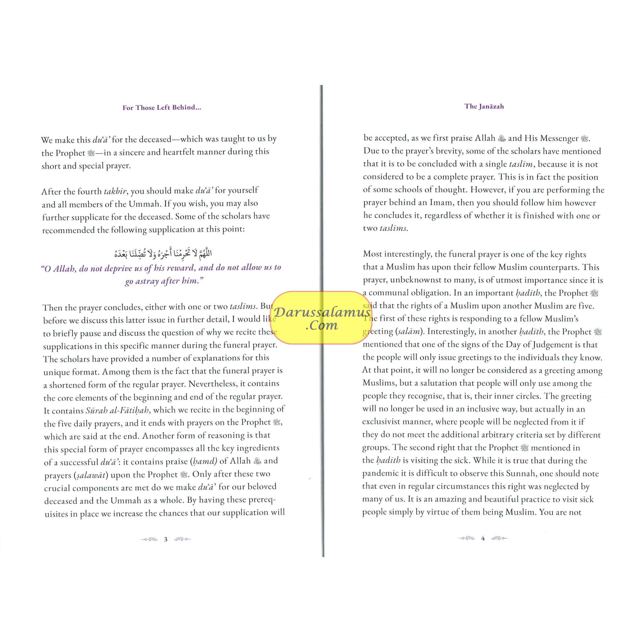 For Those Left Behind: Guidance on Death and Grieving By Omar Suleiman、mySite、topwebapps