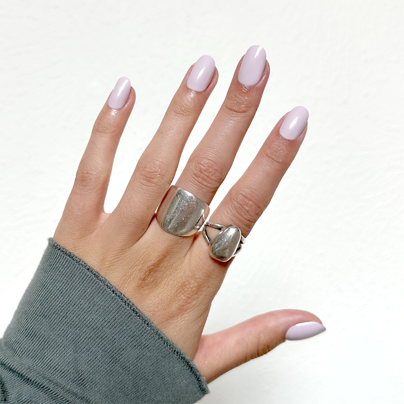 Sculpture Wing | Short | Round - Tab Press-On、mySite、solidvoid