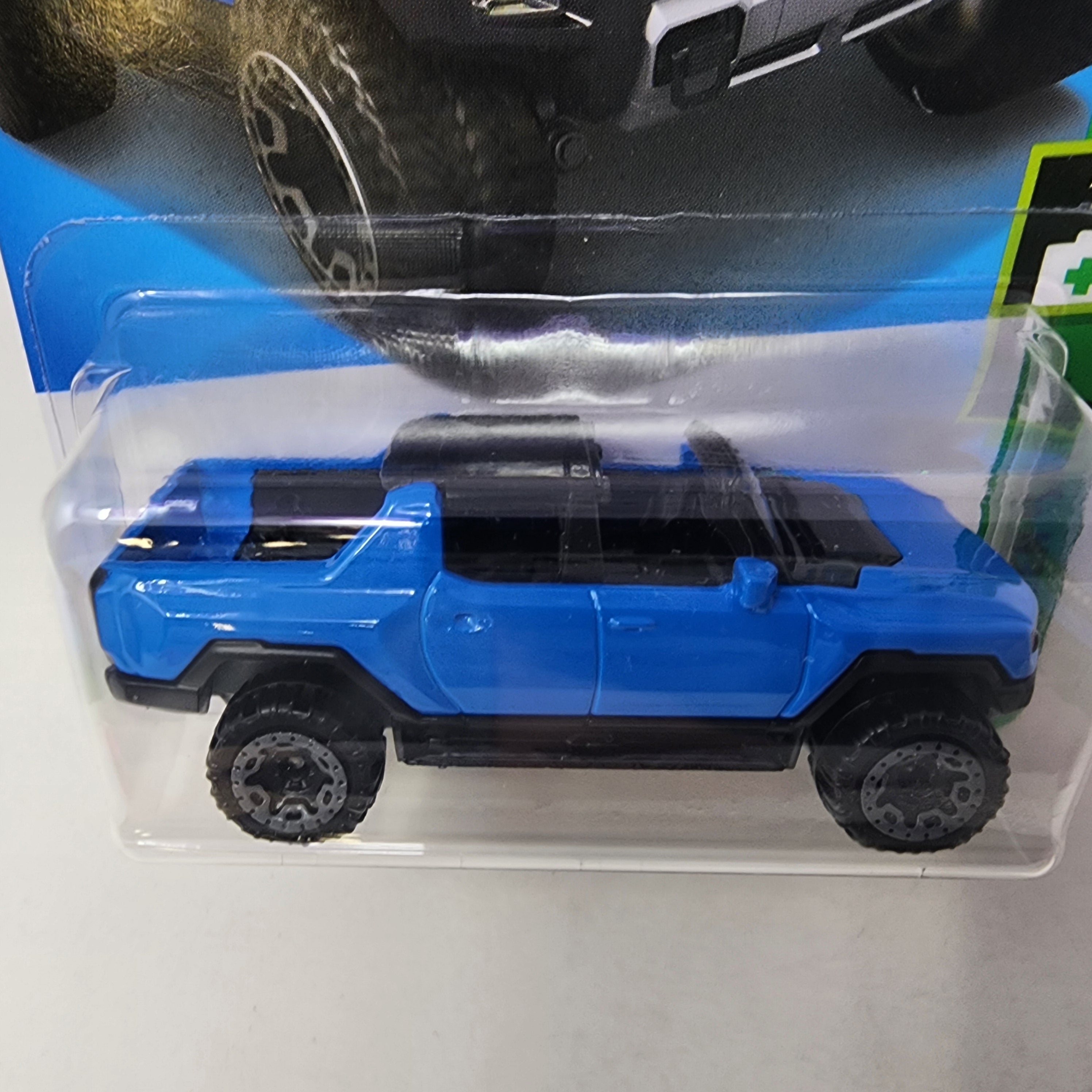GMC hummer EV #62 * Blue * 2024 Hot Wheels Basic w/ Factory Holo、mySite、hgirdovlk
