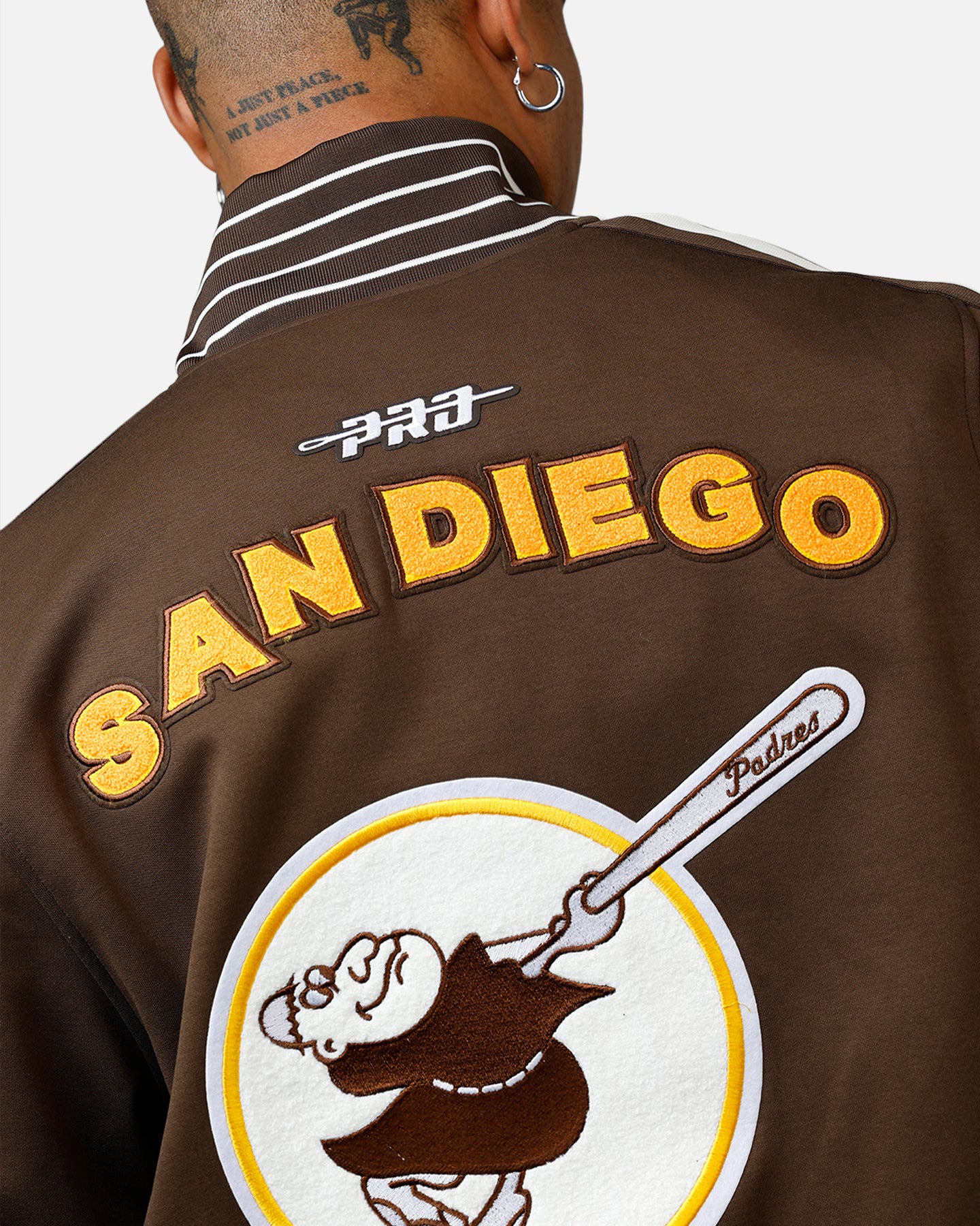 Pro Standard San Diego Padres Double Knit Jacket Brown、mySite、zt4zffjzw