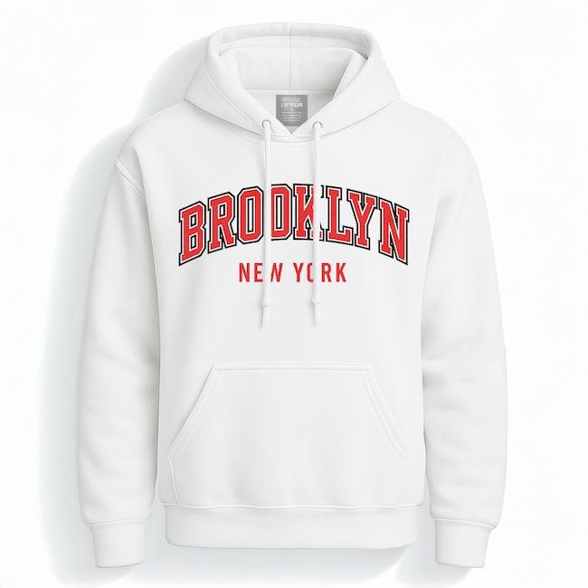 Classic Brooklyn New York Hoodie (5 Colorways)、mySite、vikingsvslions