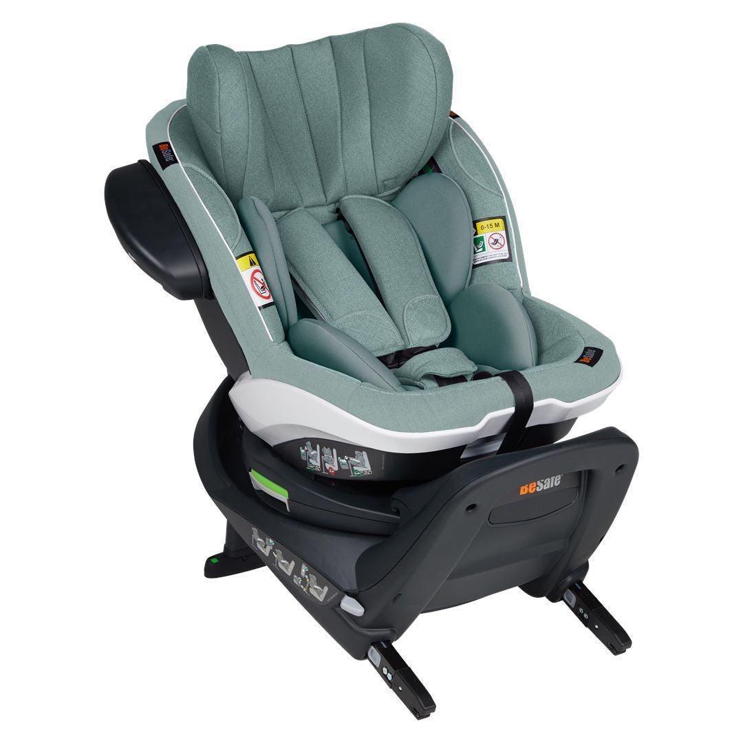 BeSafe iZi Turn i-Size Car Seat - Sea Green Melange、mySite、merchandisen