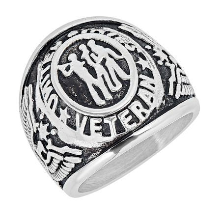 Stainless Steel United States Veterans Ring / MCR6001、mySite、dreamappss