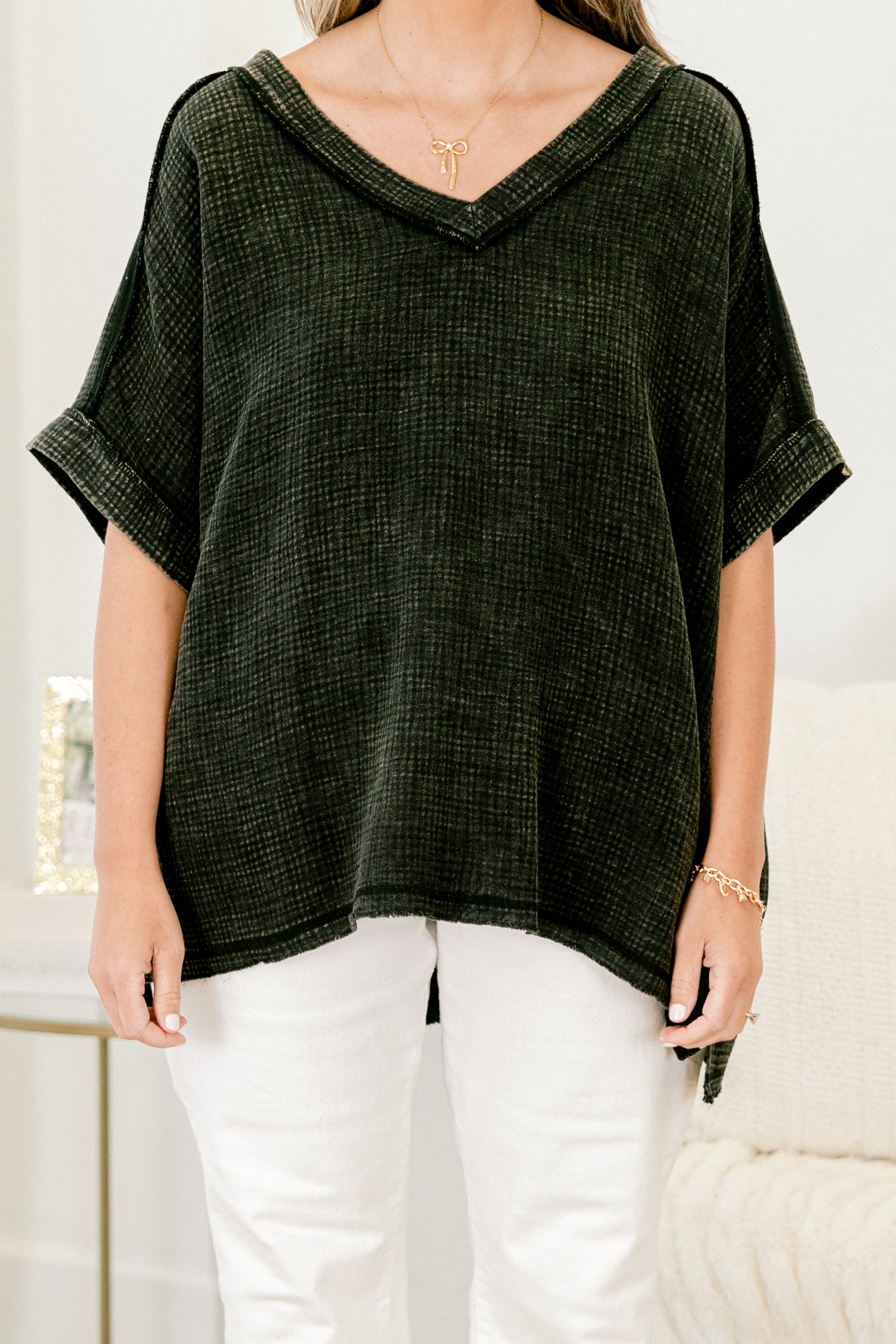  Love Like You Mean It Top, Ash Black、mySite、justintrudeaud