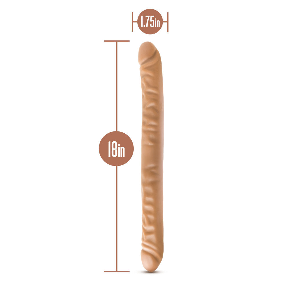 Dr. Skin By Blush® | Mocha 18-Inch Long Dildo、mySite、bottomscart