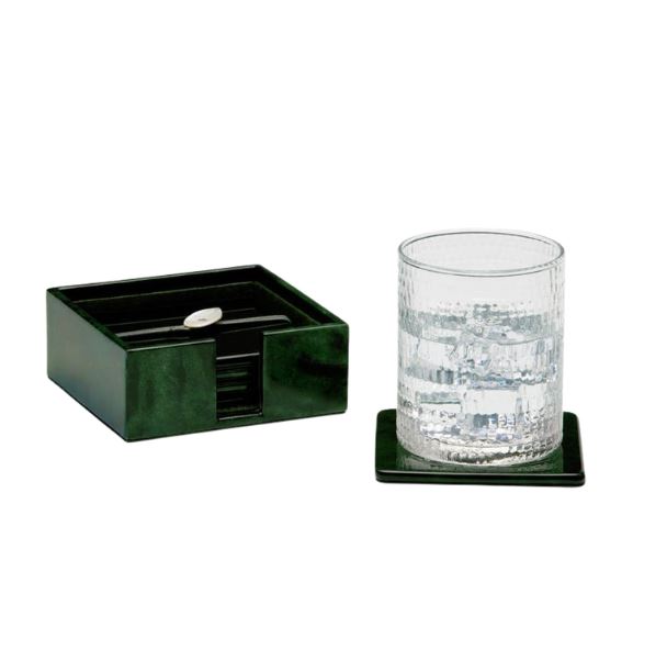  Nelson Emerald Gloss Coasters - Set Of 6、mySite、elrpsem3k
