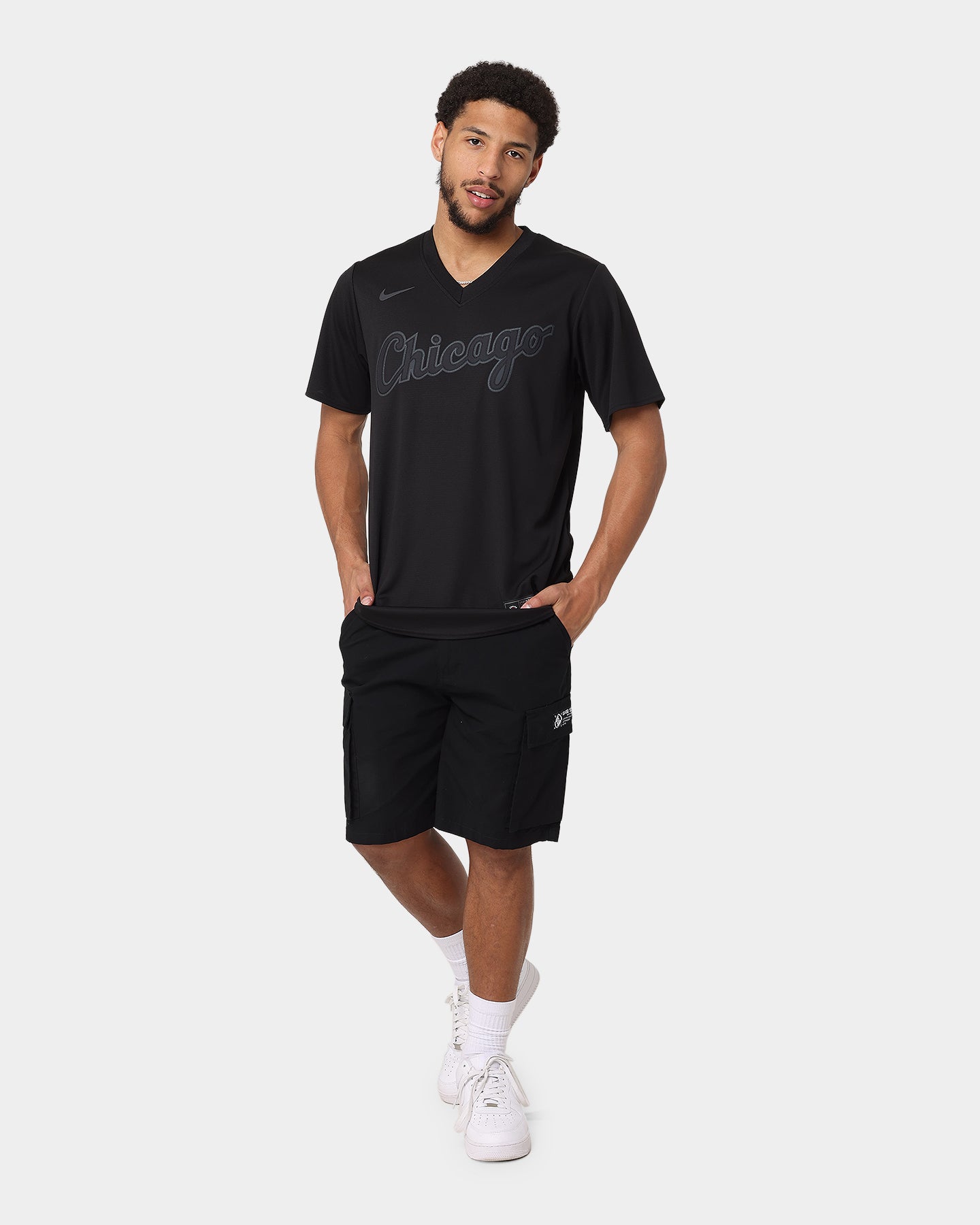 Nike Boston White Sox Triple Black Team Jersey Black、mySite、zt4zffjzw