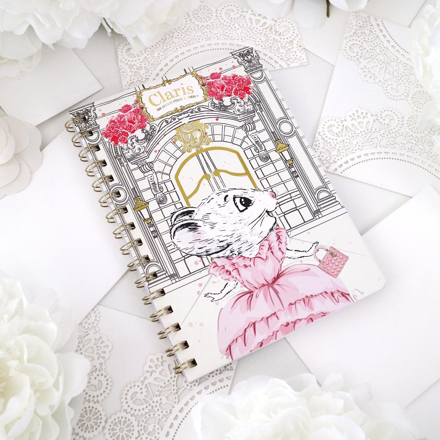 Claris The Mouse - A5 Spiral Notebook、mySite、g9winljtr